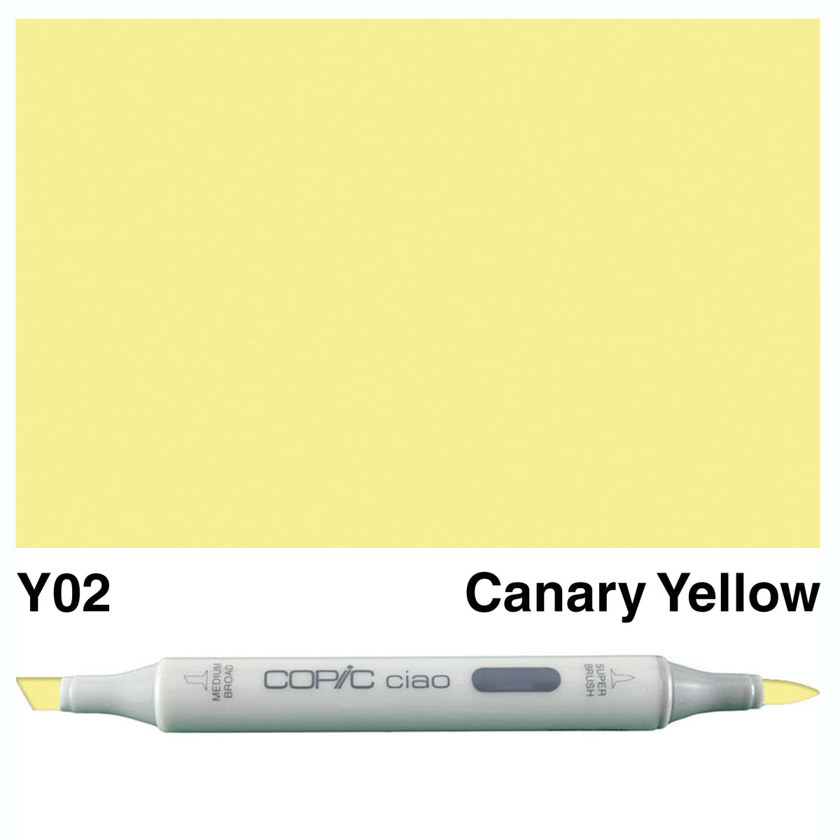 Copic Ciao Y02-Canary Yellow