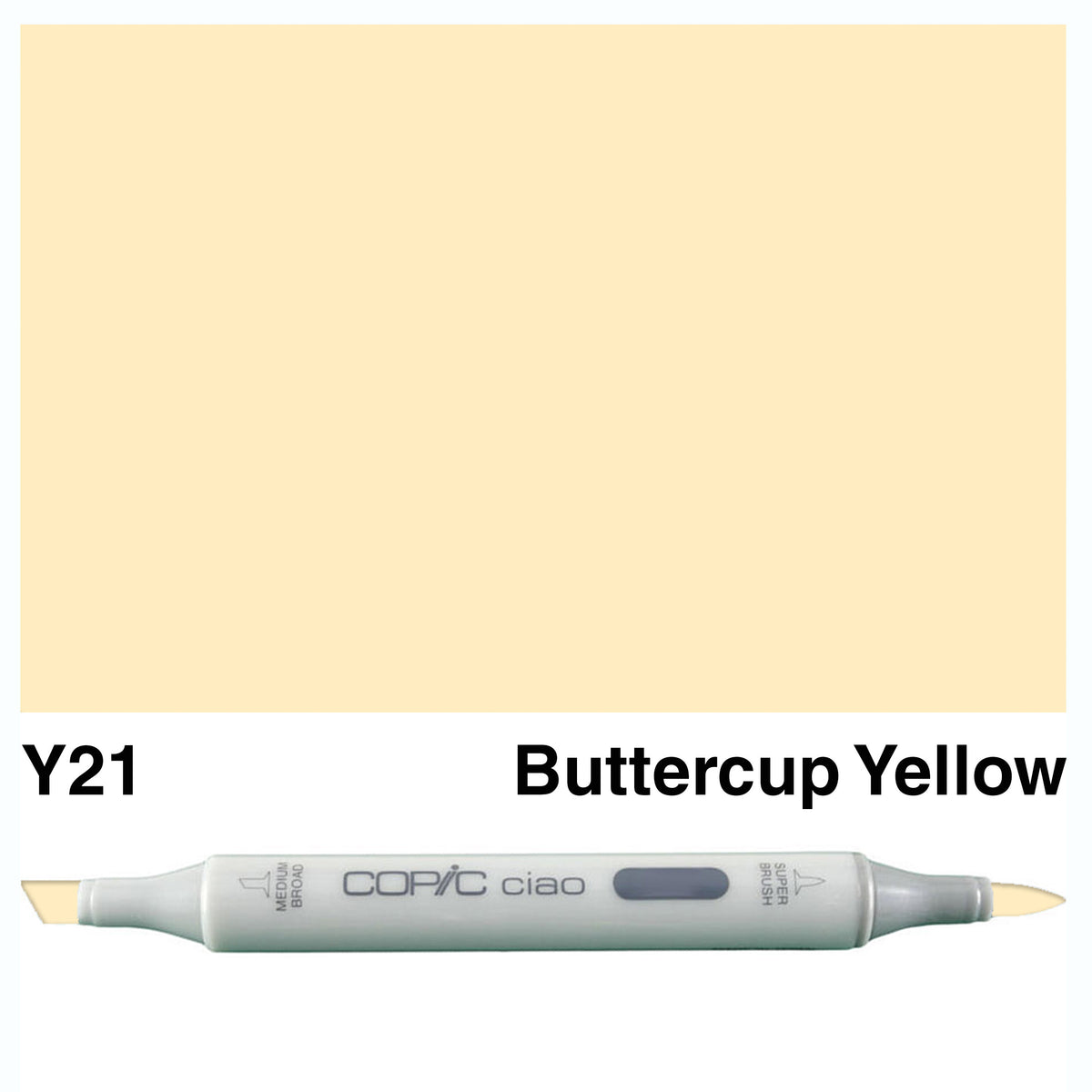 Copic Ciao Y21-Buttercup Yellow