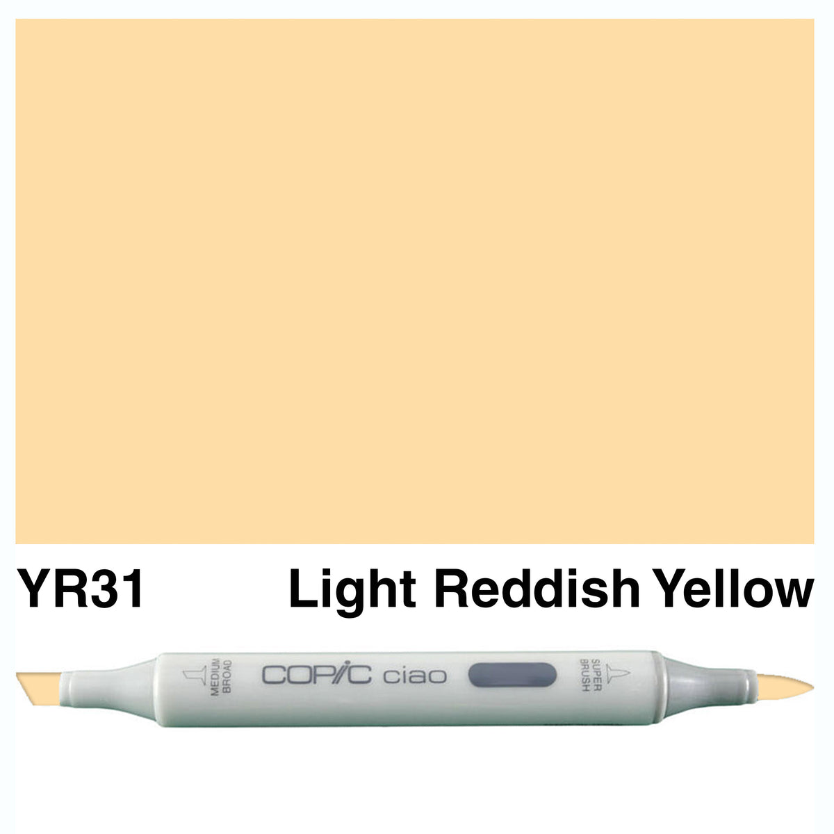Copic Ciao YR31-Light Reddish Yellow