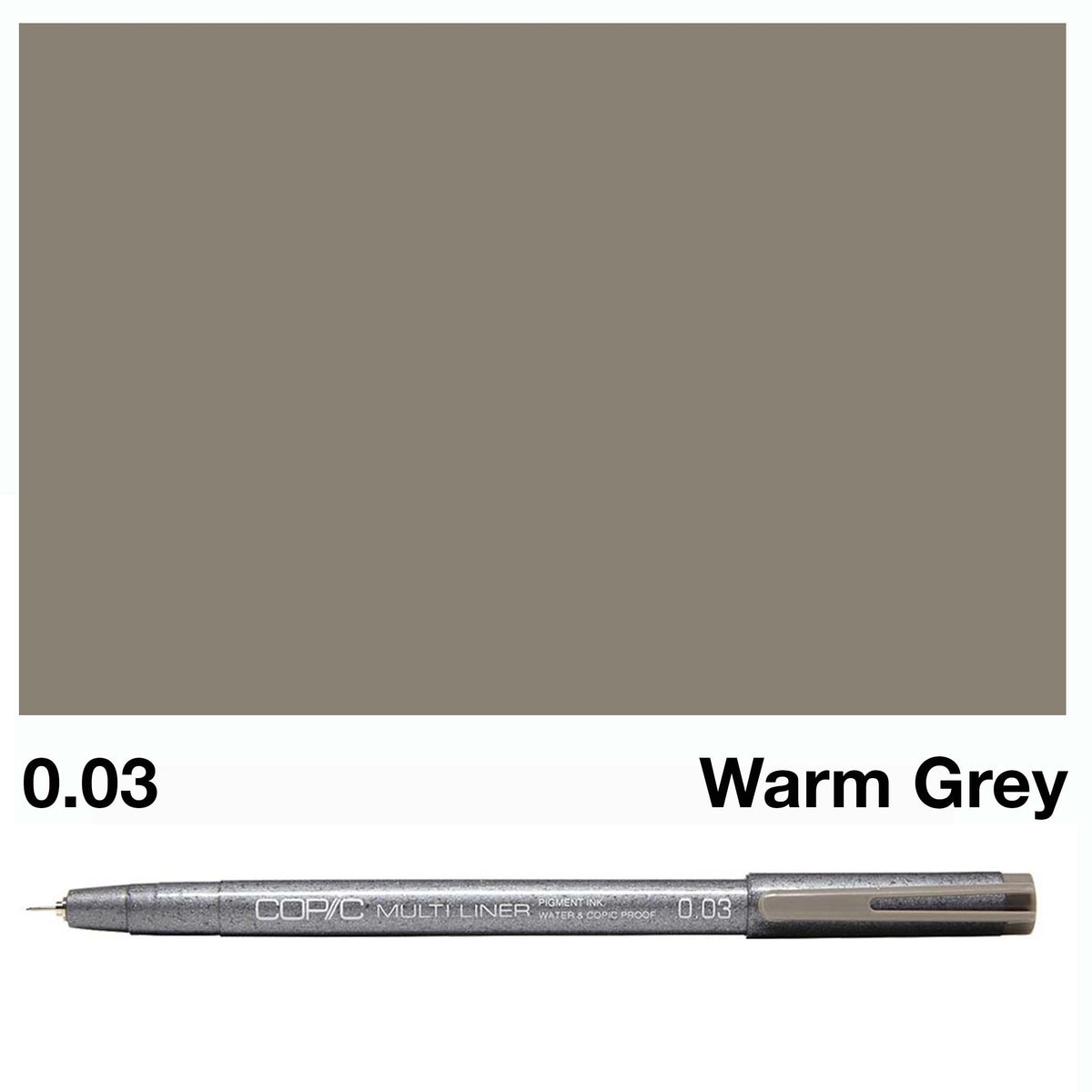 Copic Multiliner 0.03mm Warm Grey