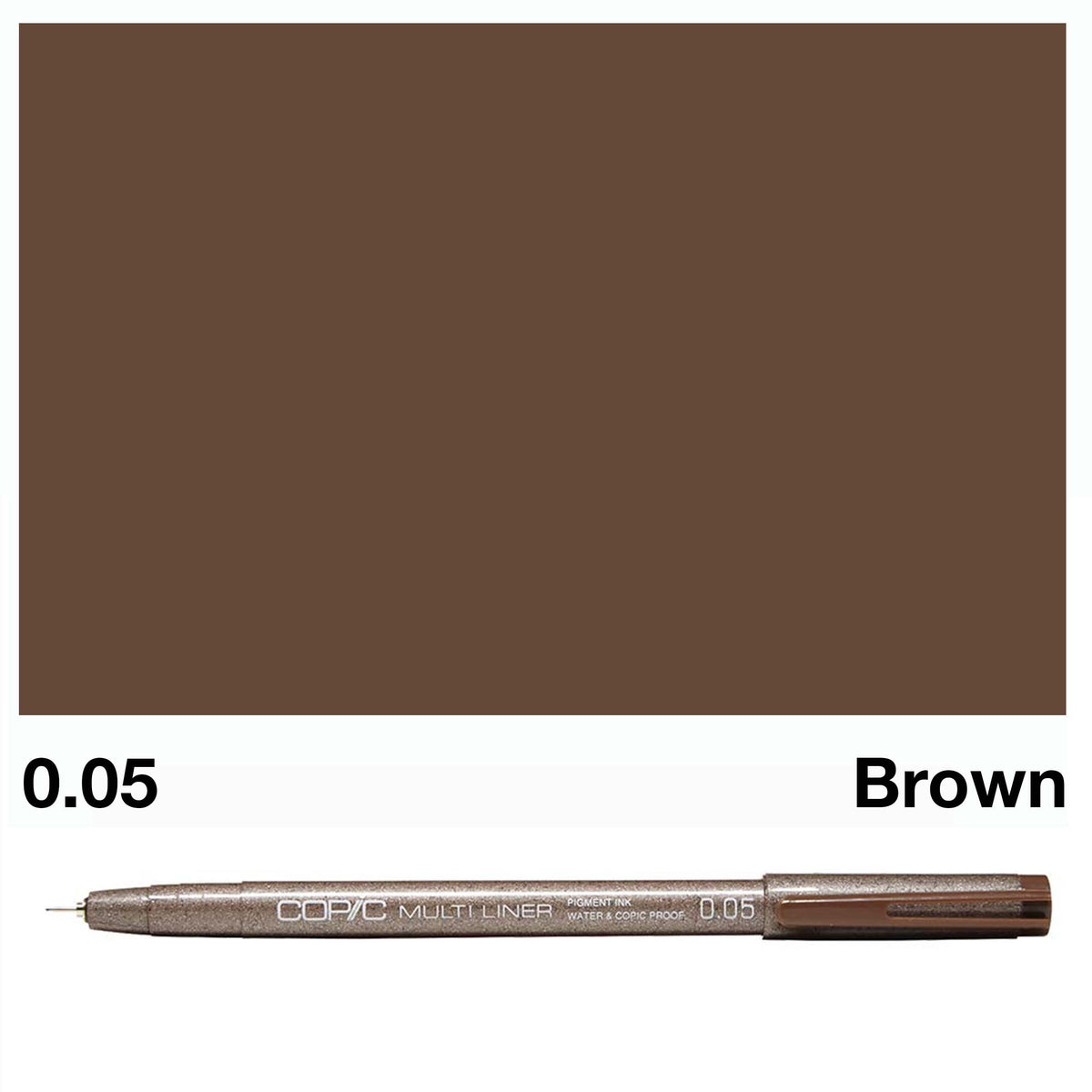 Copic Multiliner 0.05mm Brown