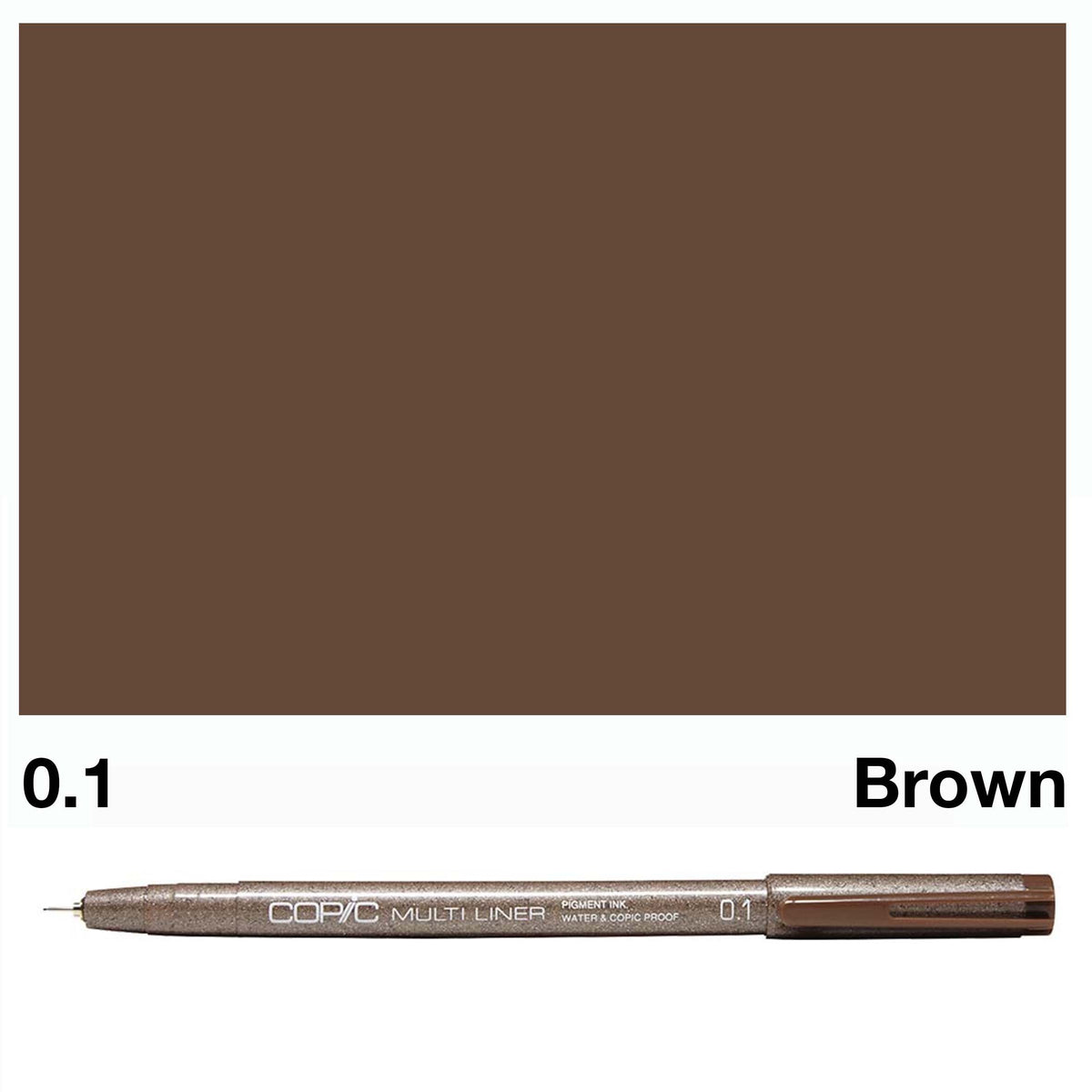 Copic Multiliner 0.1mm Brown