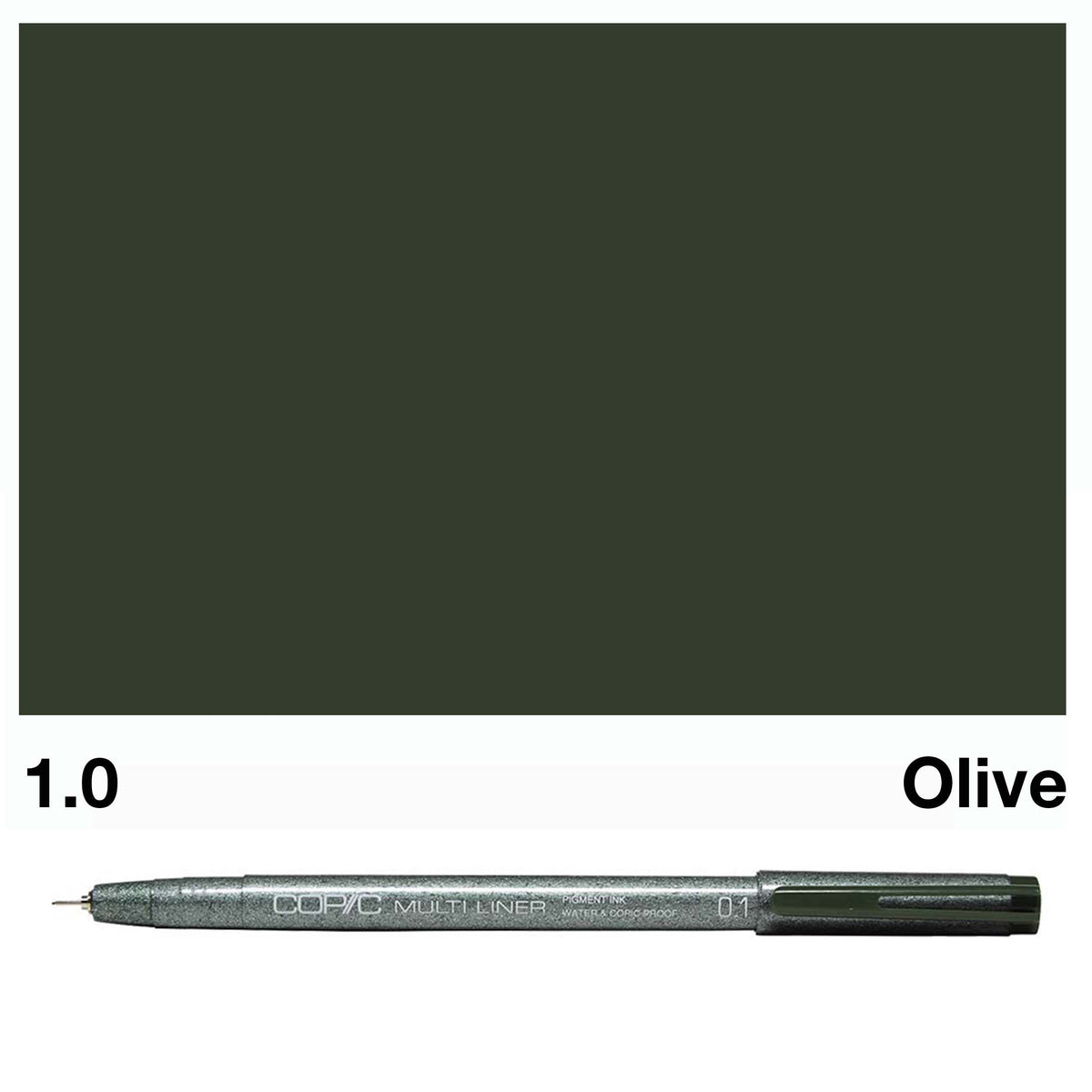 Copic Multiliner 0.1mm Olive