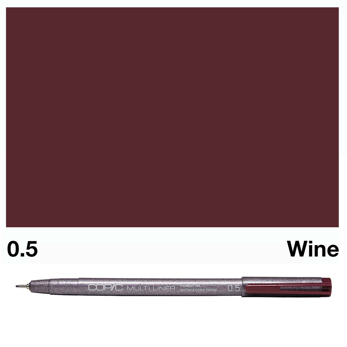 Copic Multiliner 0.5mm Wine