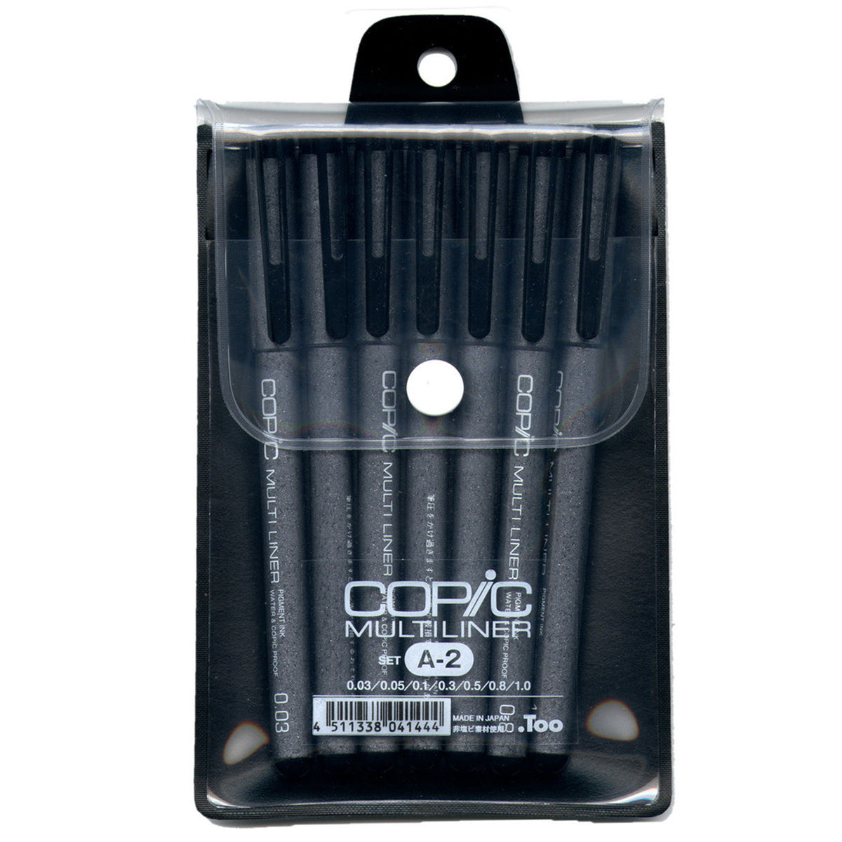 Copic Multiliner Set Black A-2