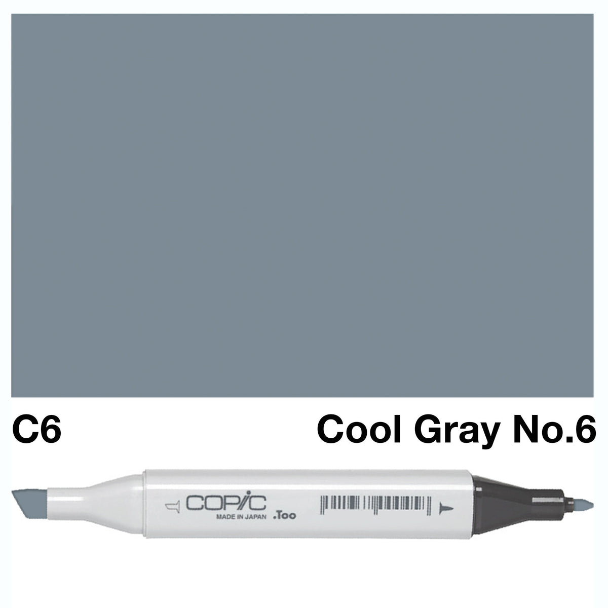 Copic Marker C6-Cool Gray No.6