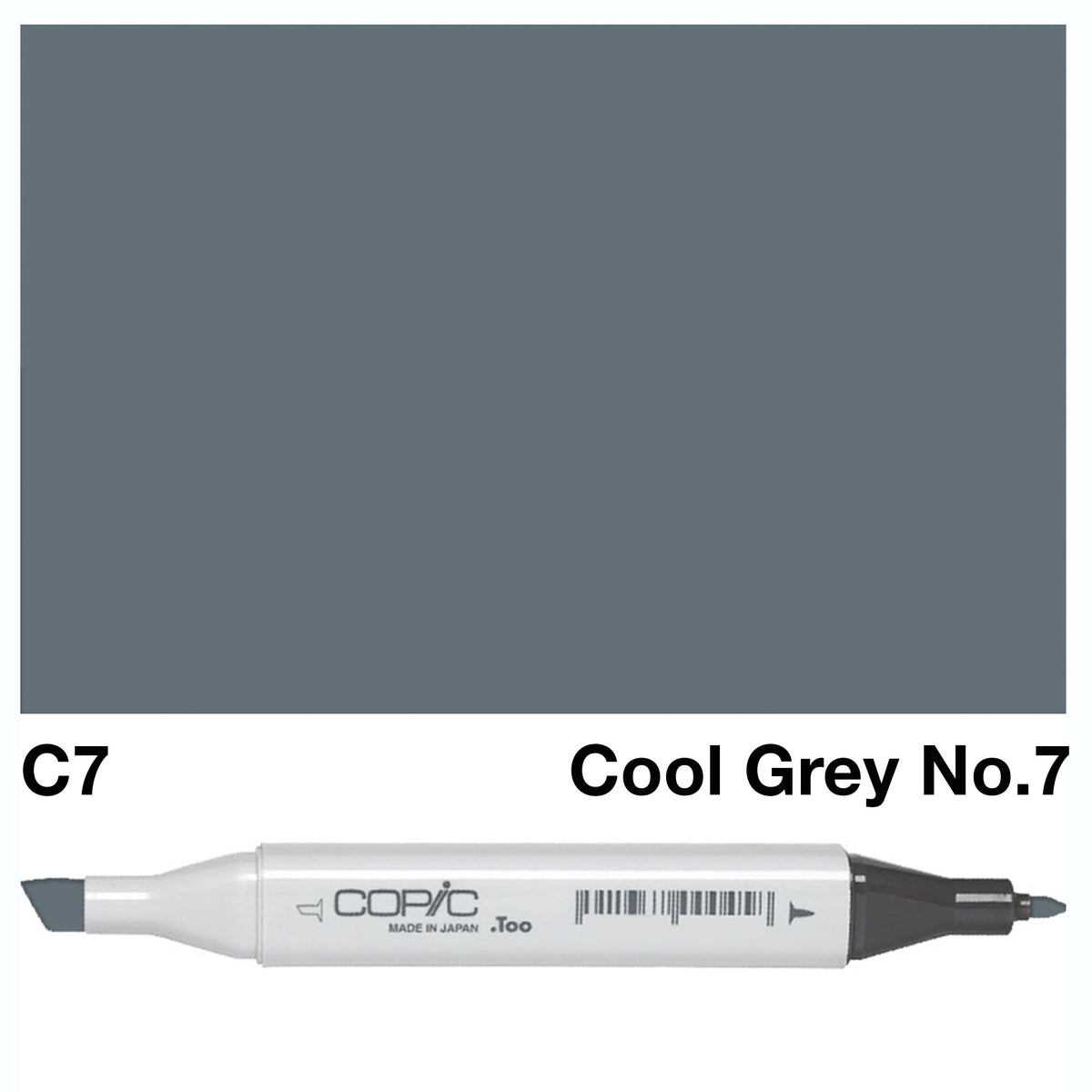 Copic Marker C7-Cool Gray No.7