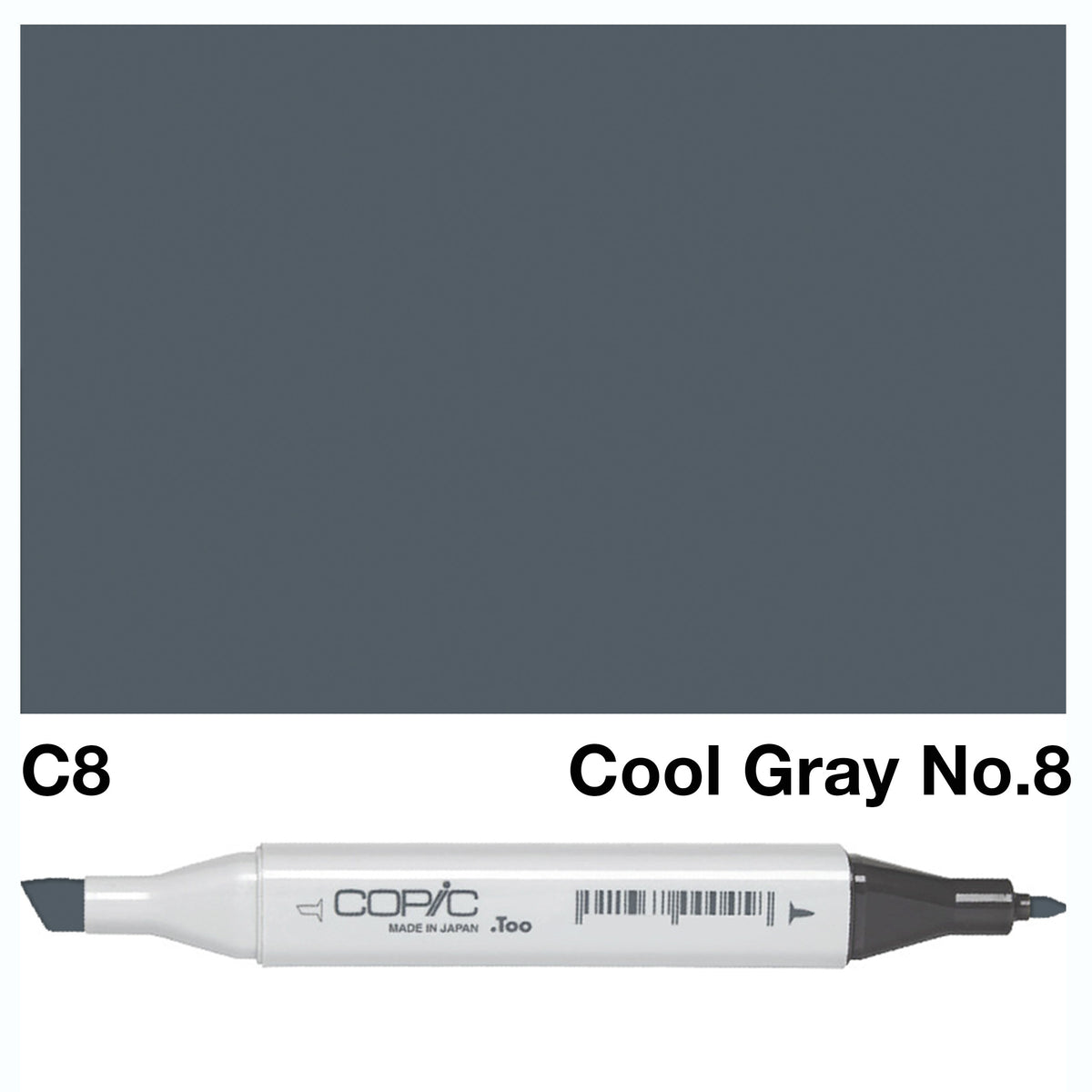 Copic Marker C8-Cool Gray No.8