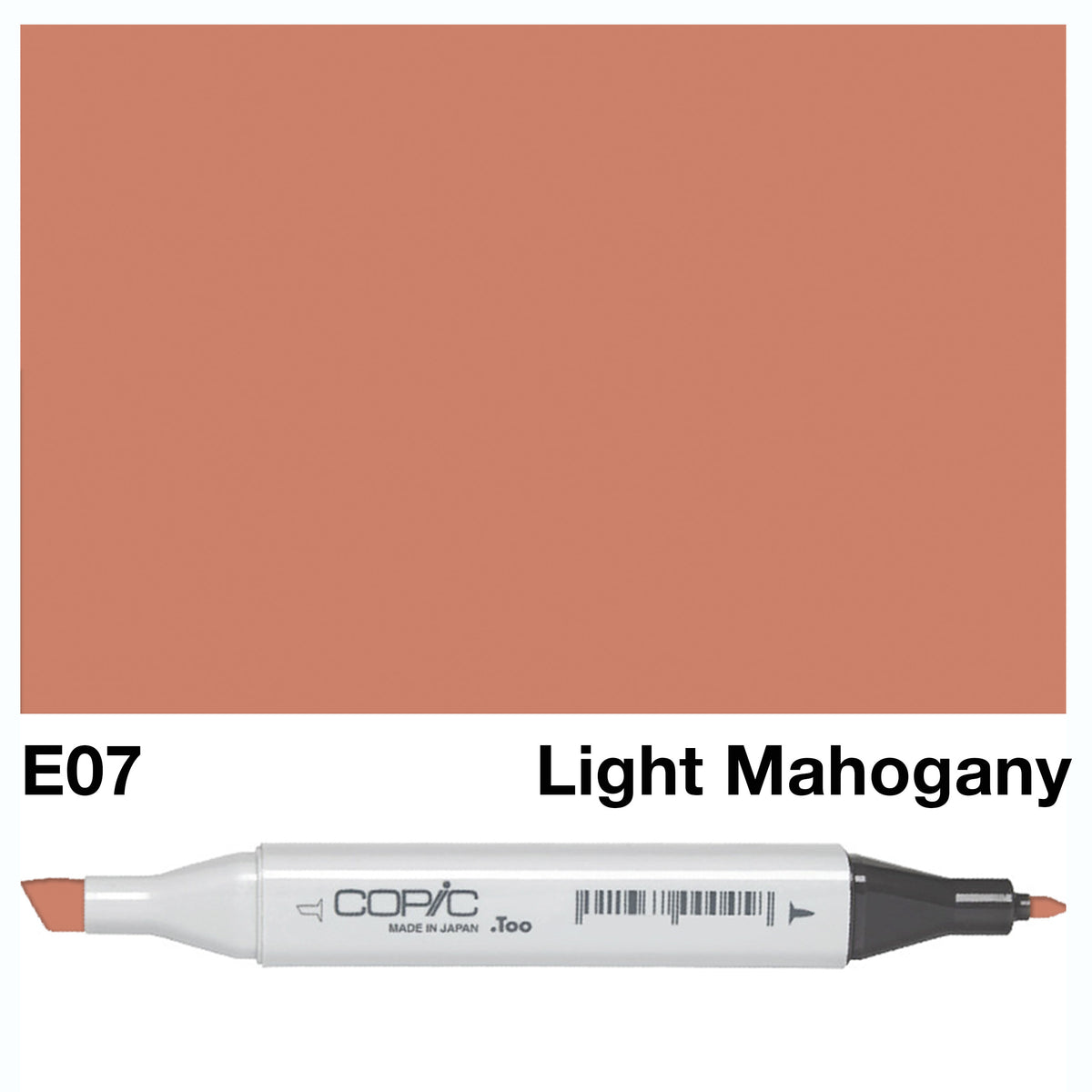 Copic Marker E07-Light Mahogany