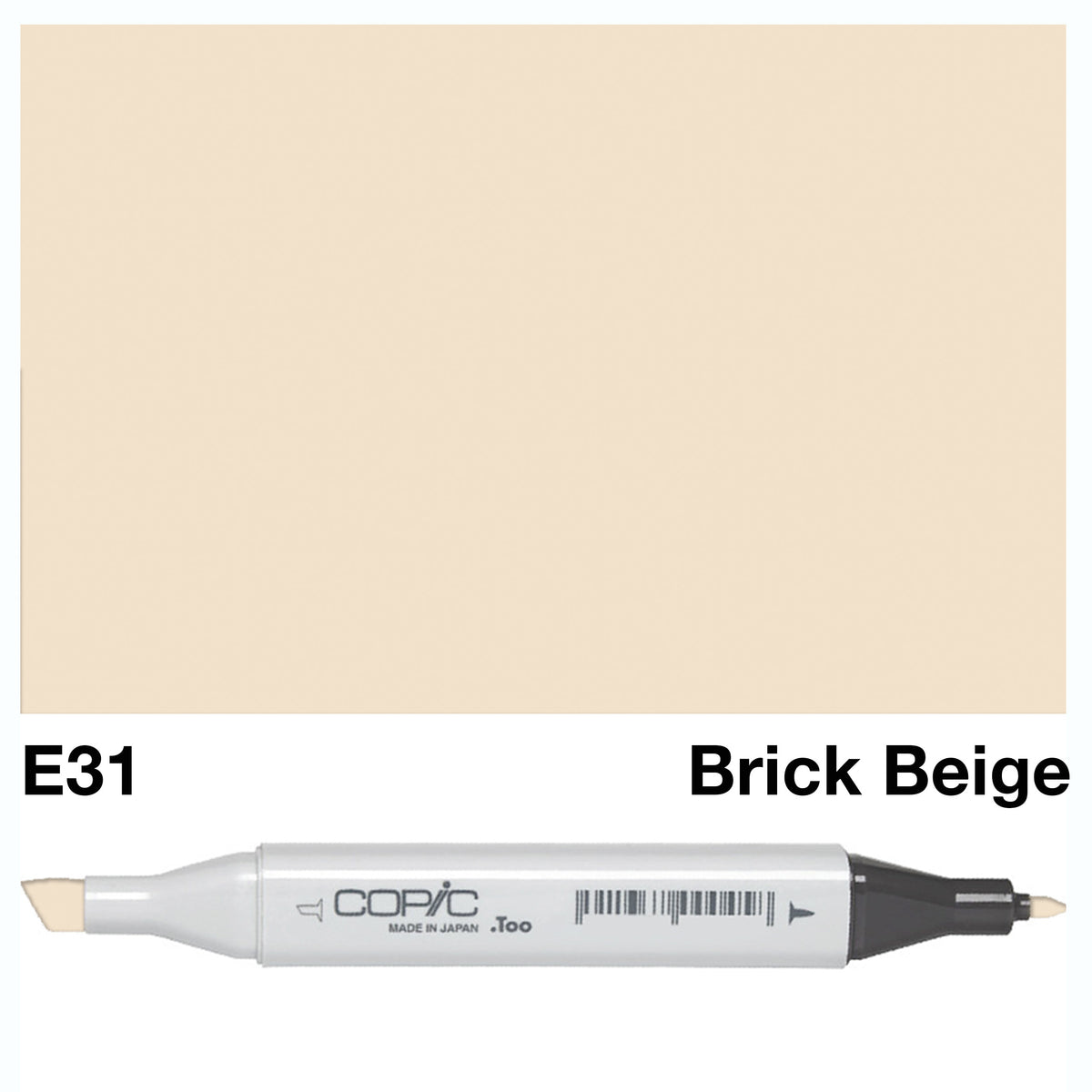 Copic Marker E31-Brick Beige