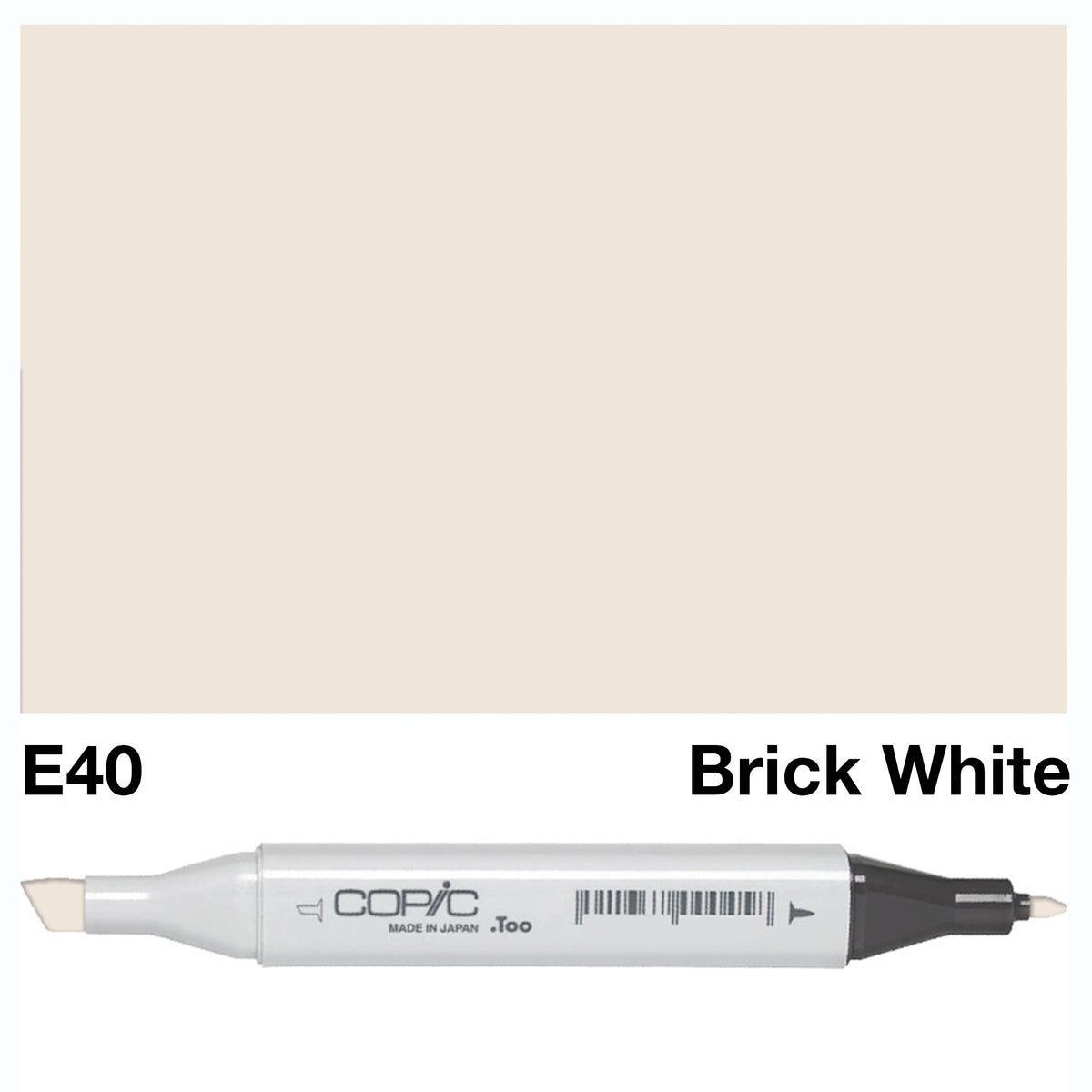 Copic Marker E40-Brick White