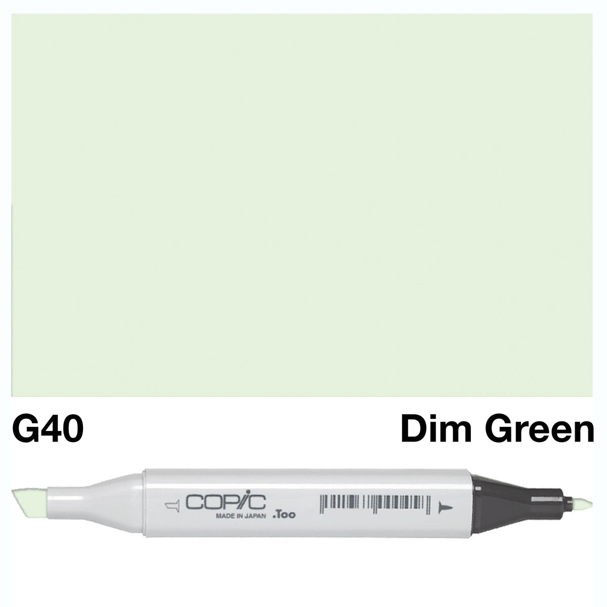 Copic Marker G40-Dim Green