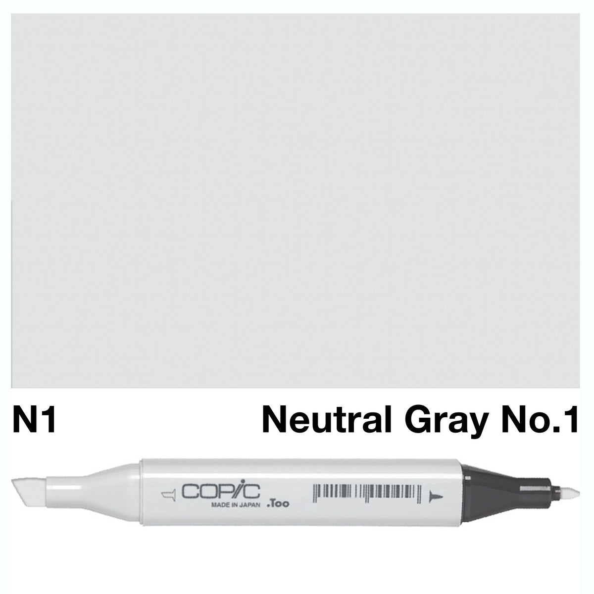 Copic Marker N1-Neutral Gray No.1