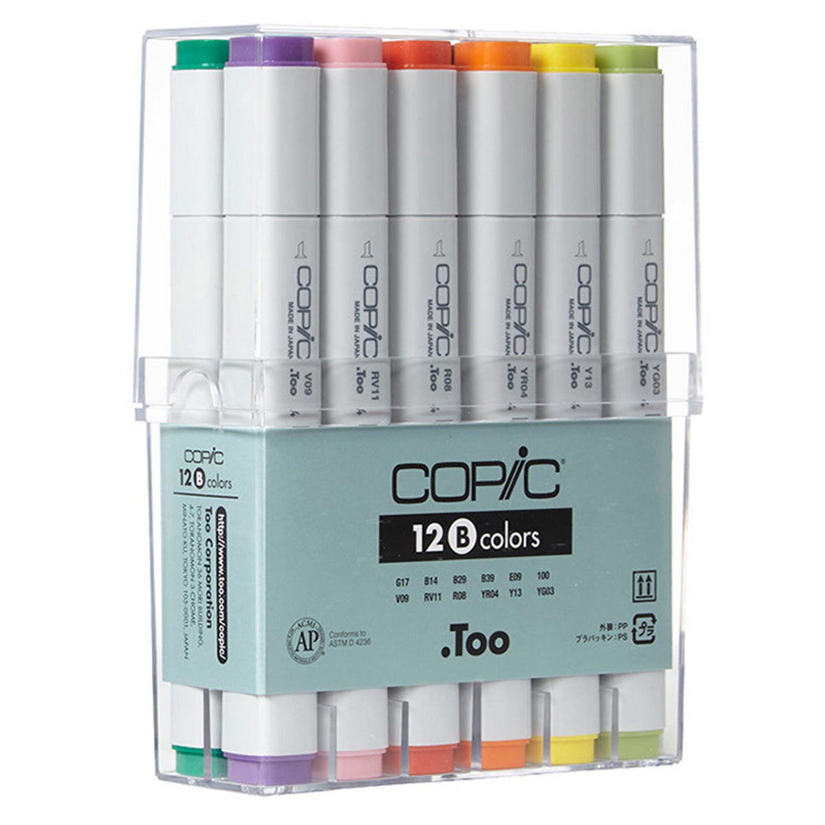 Copic Marker Set 12B