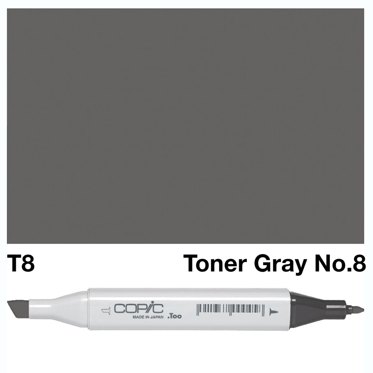 Copic Marker T8-Toner Gray No.8