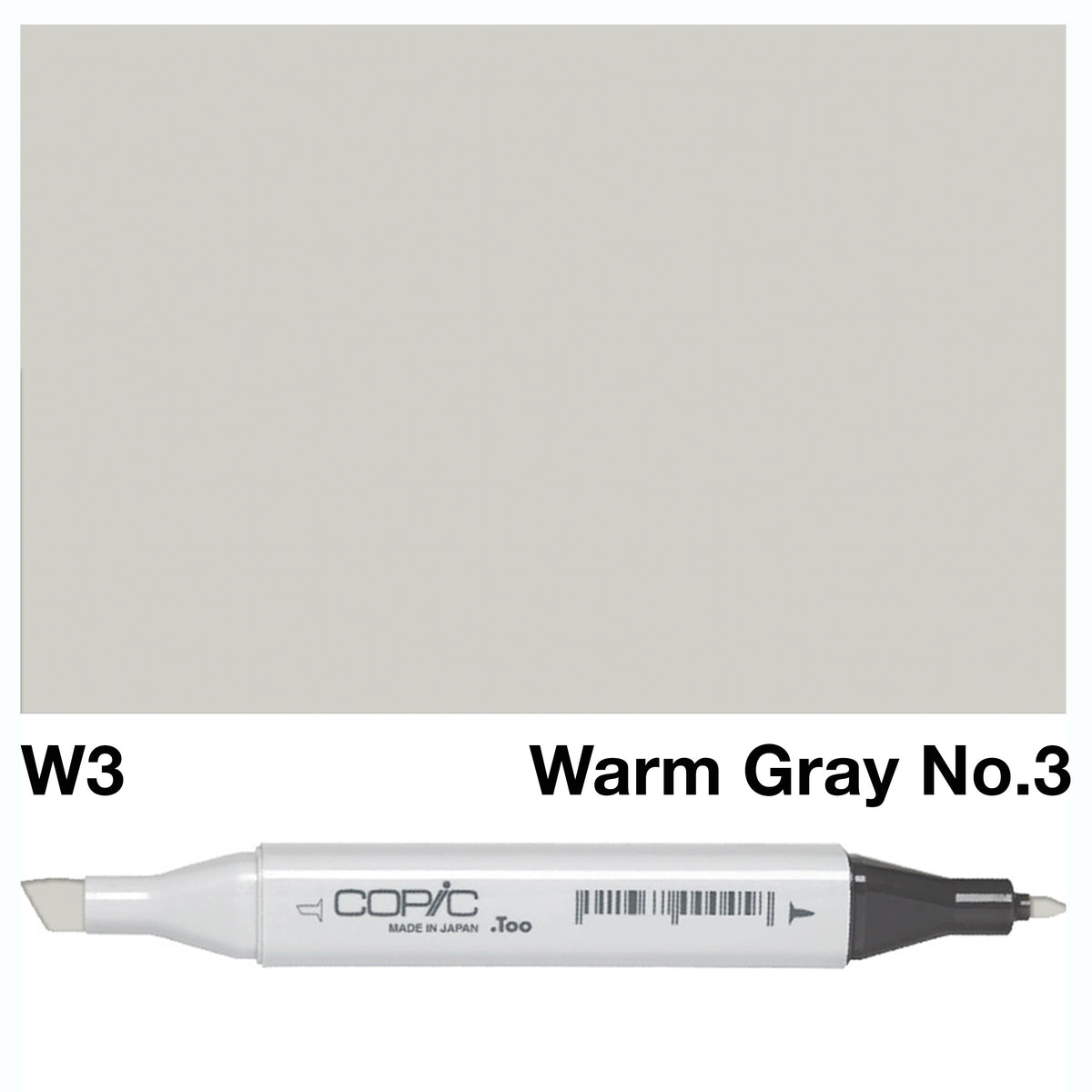 Copic Marker W3-Warm Gray No.3