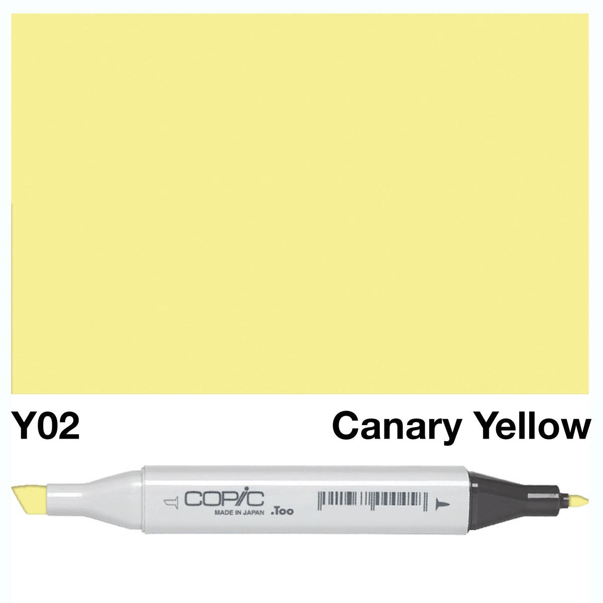Copic Marker Y02-Canary Yellow