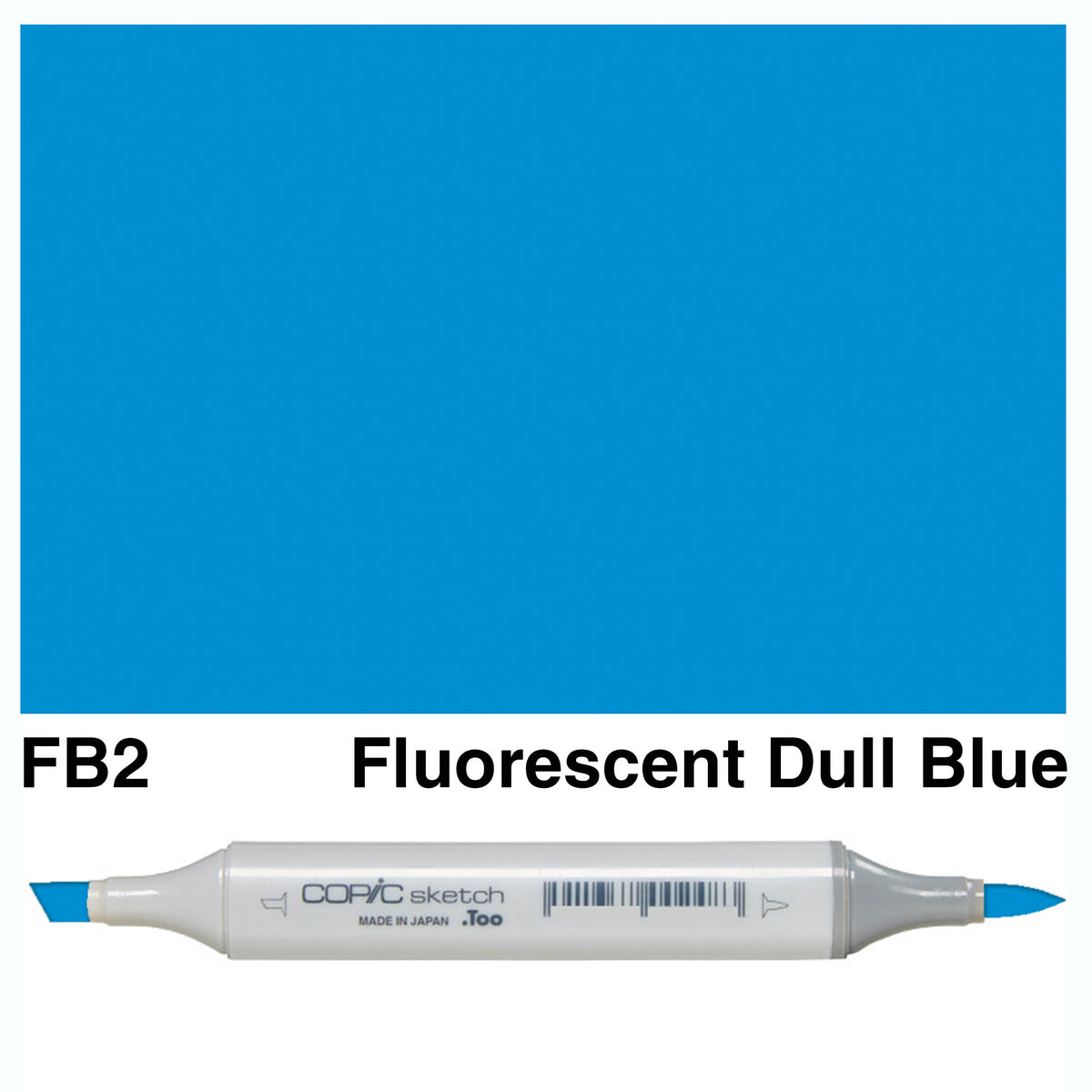 Copic Sketch FB2-Fluorescent Dull Blue