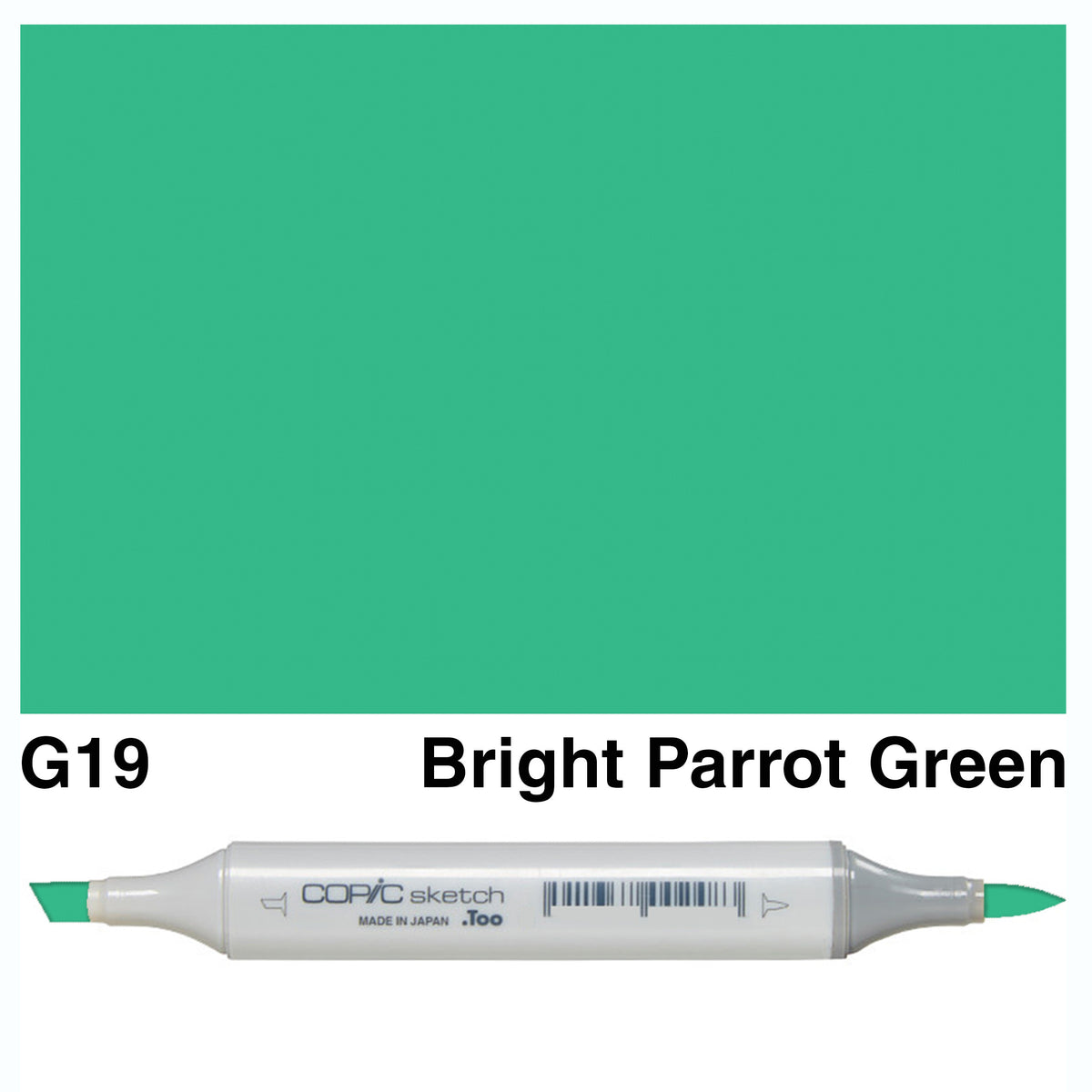 Copic Sketch G19-Bright Parrot Green