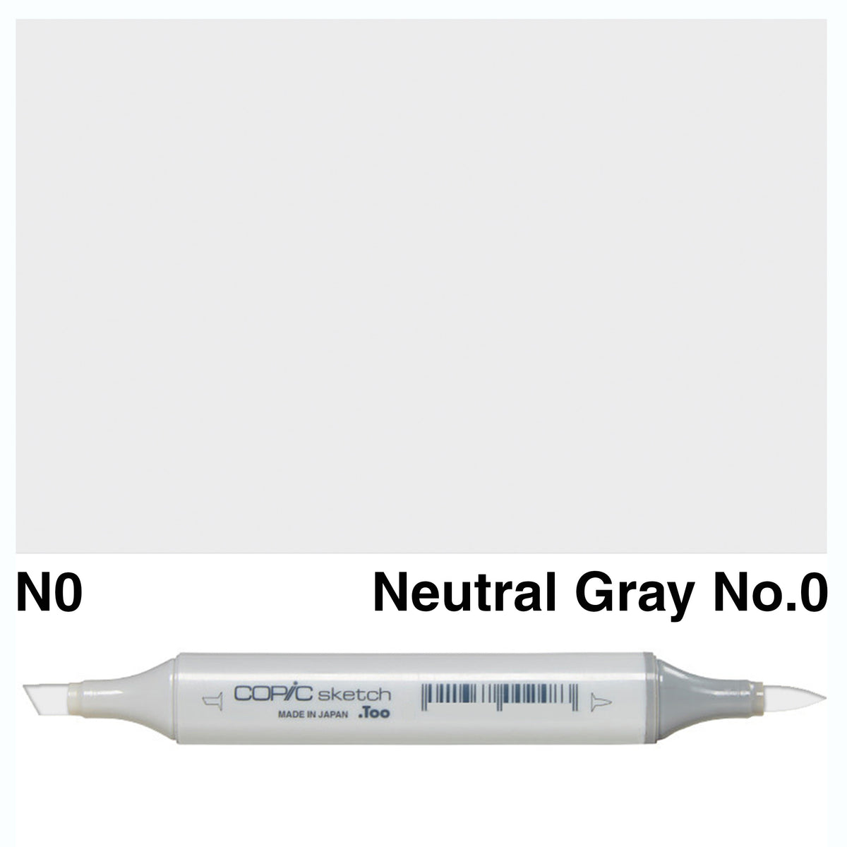 Copic Sketch N0-Neutral Gray No.0