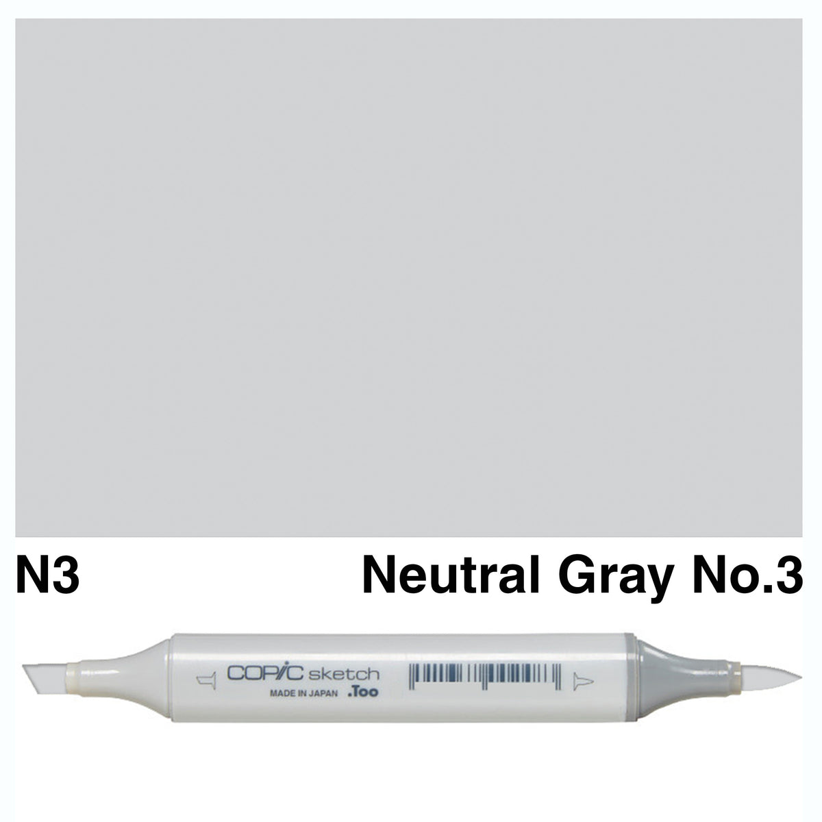 Copic Sketch N3-Neutral Gray No.3