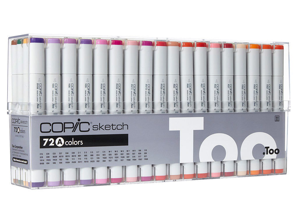 Copic Sketch Set 72A