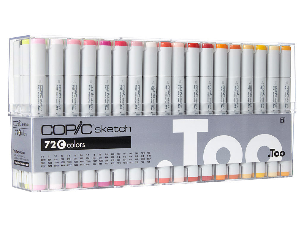 Copic Sketch Set 72C