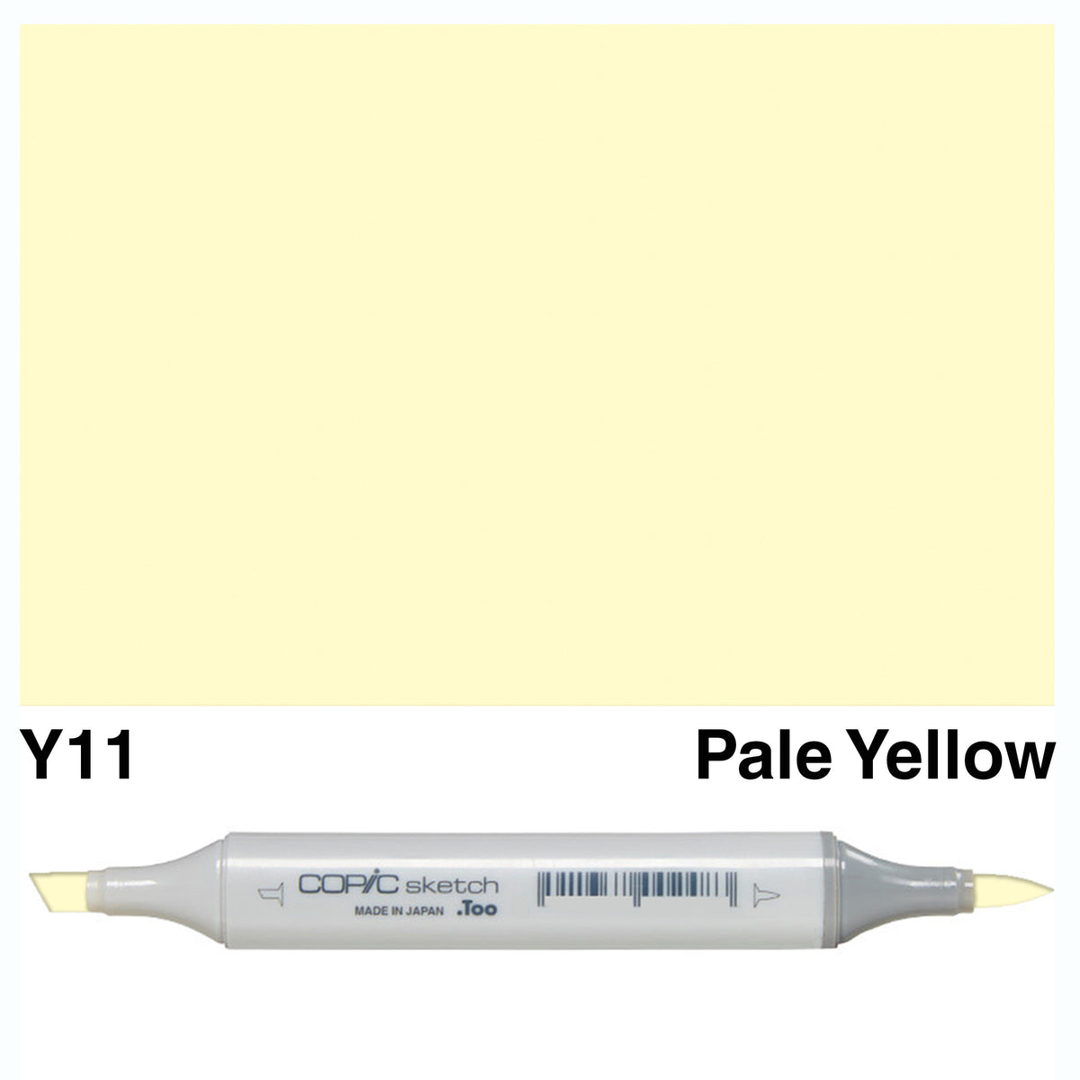Copic Sketch Y11-Pale Yellow