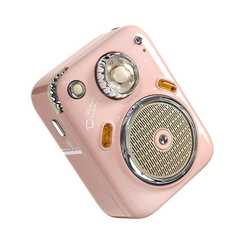 Divoom Beetle FM Speaker Pink