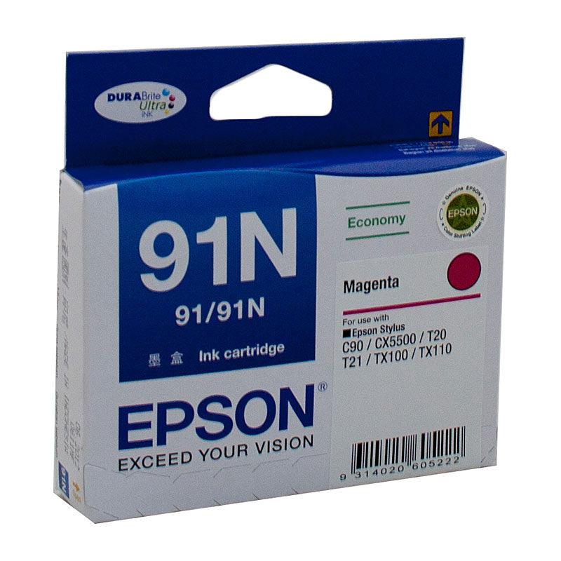 Epson 91N Magenta Ink Cart