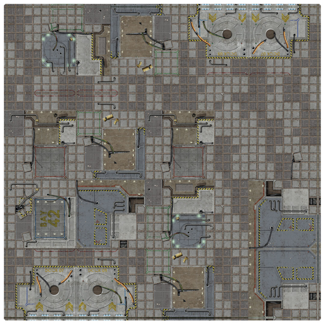 Frontier Sci-fi Gaming Mat 3x3 (Battle Systems)