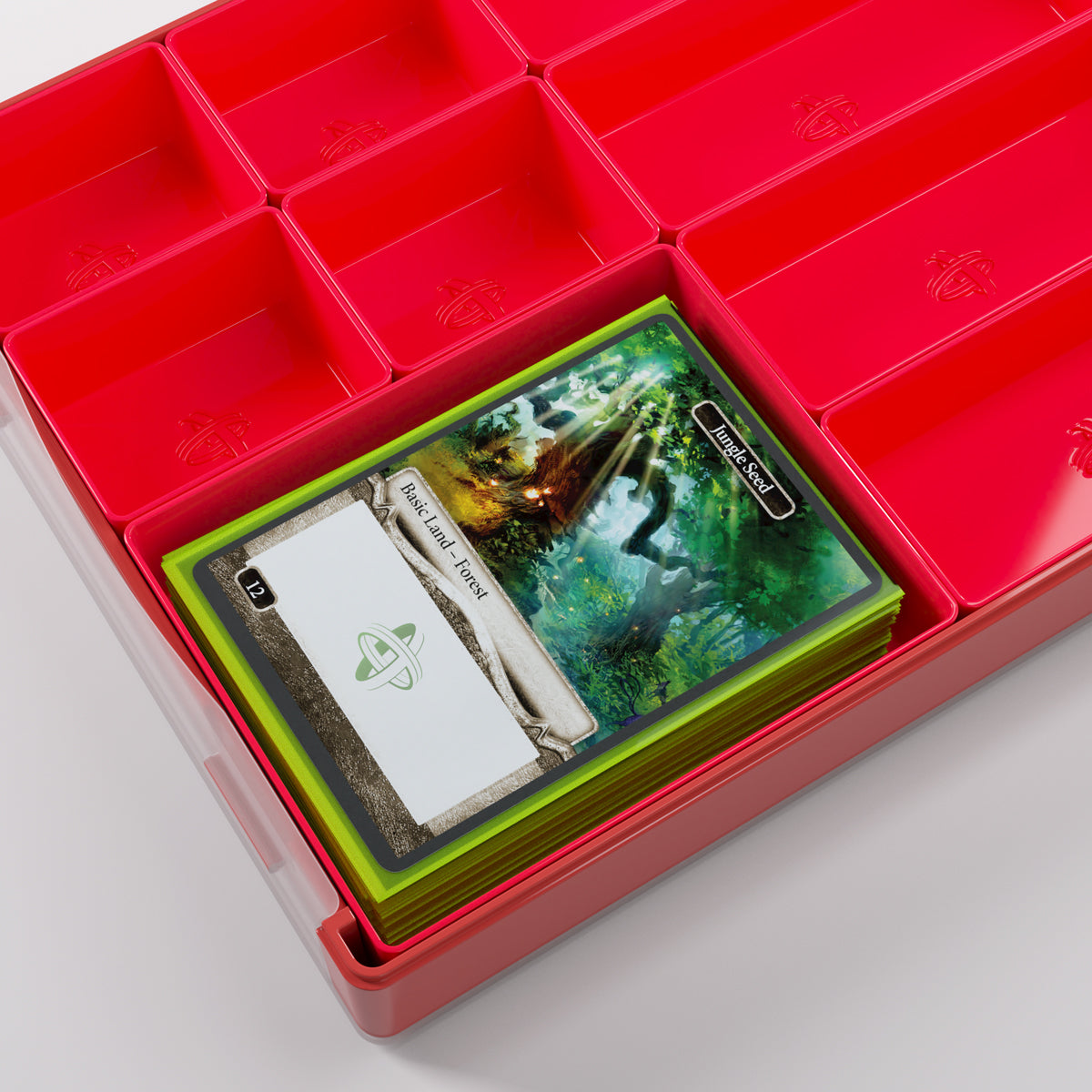 Gamegenic Token Silo Convertible Advanced Storage Box - Red