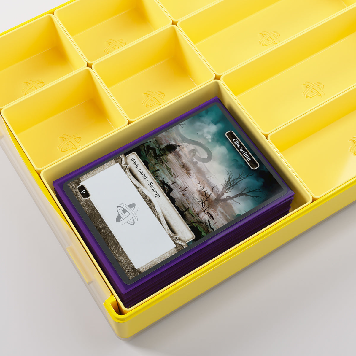 Gamegenic Token Silo Convertible Advanced Storage Box - Yellow