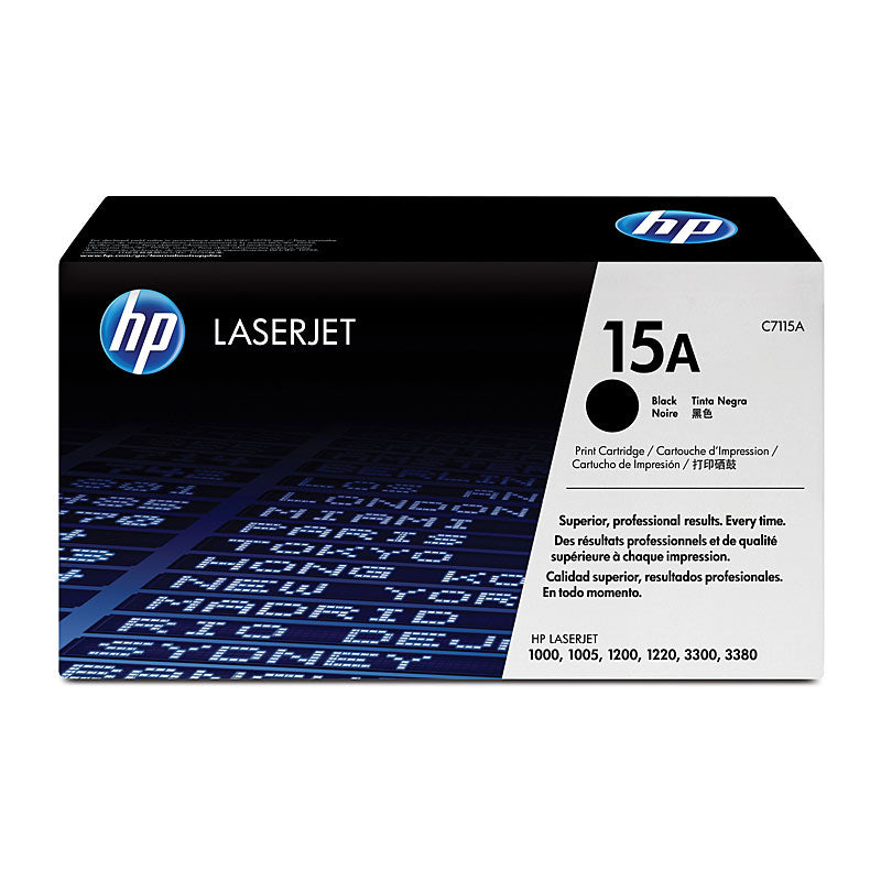 HP #15A Black Toner C7115A