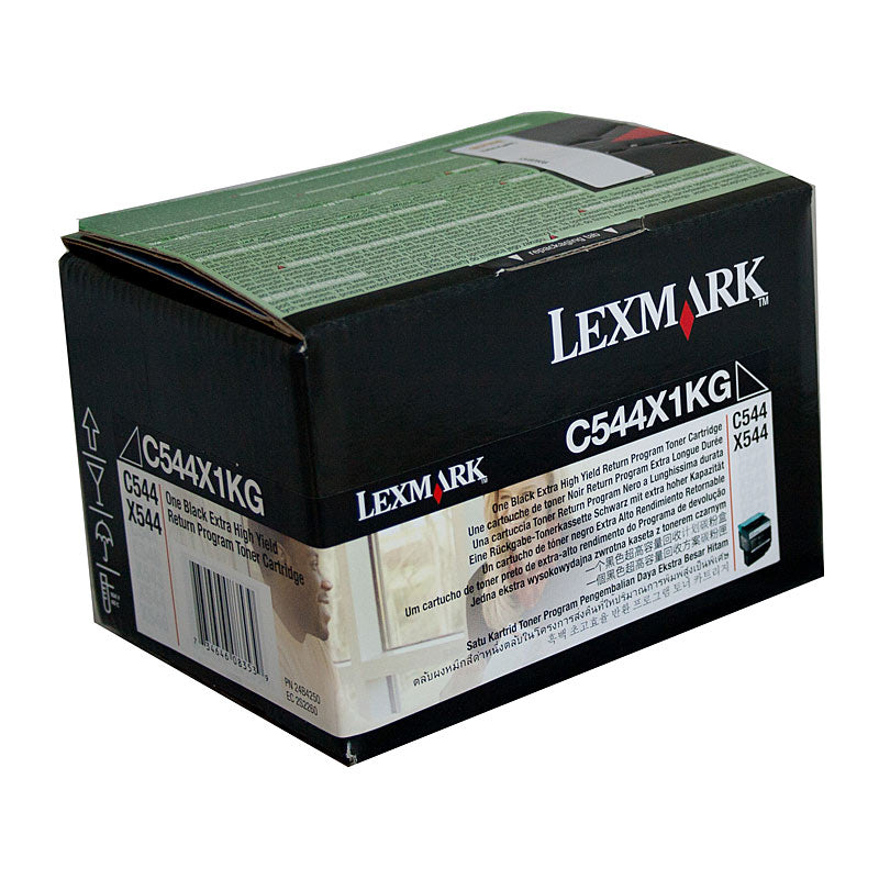 Lexm C544X1KG Black Toner
