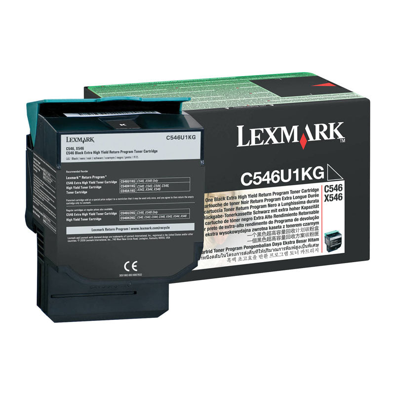Lexm C546U1KG Black Toner