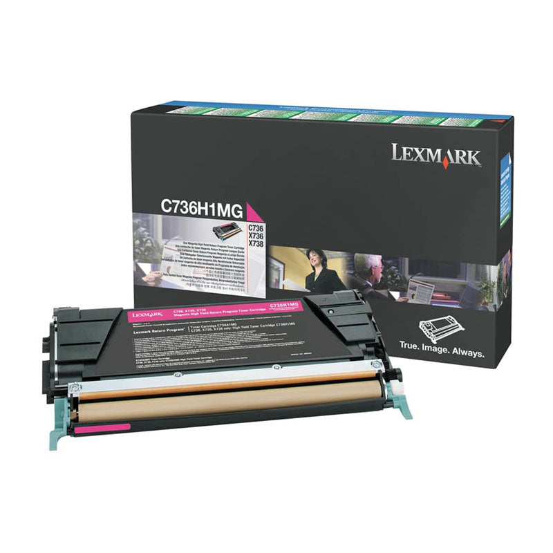 Lexm C736 Magenta HY Toner