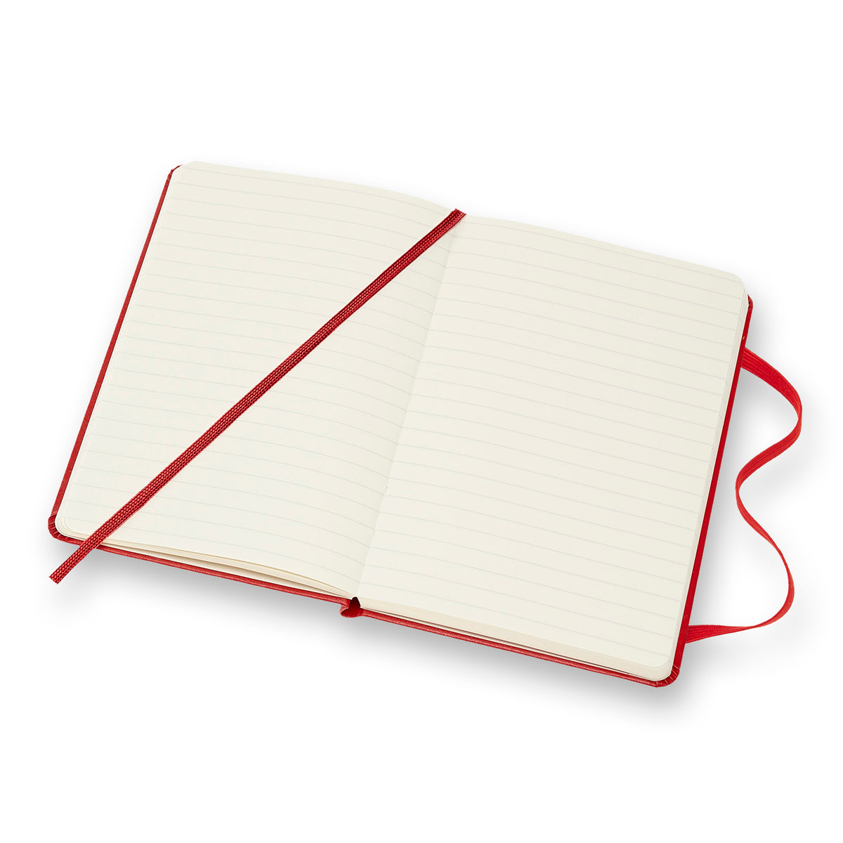 Moleskine - Classic Hard Cover Notebook - Ruled - Pocket - Scarlet Red