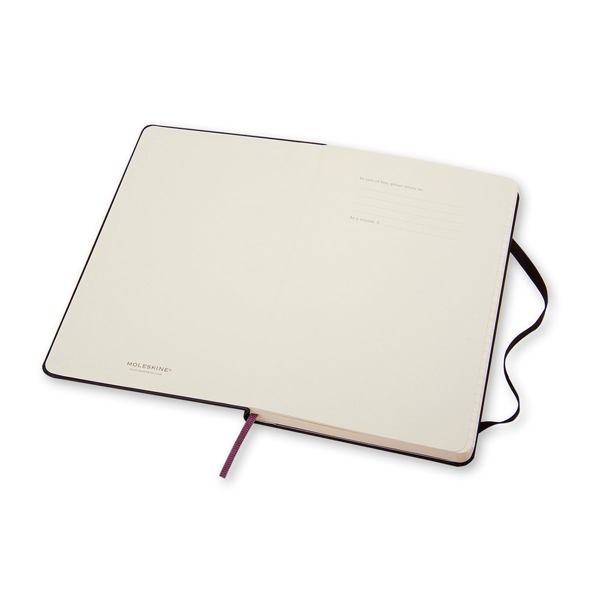 Moleskine - Classic Hard Cover Notebook - Ruled - Pocket - Black