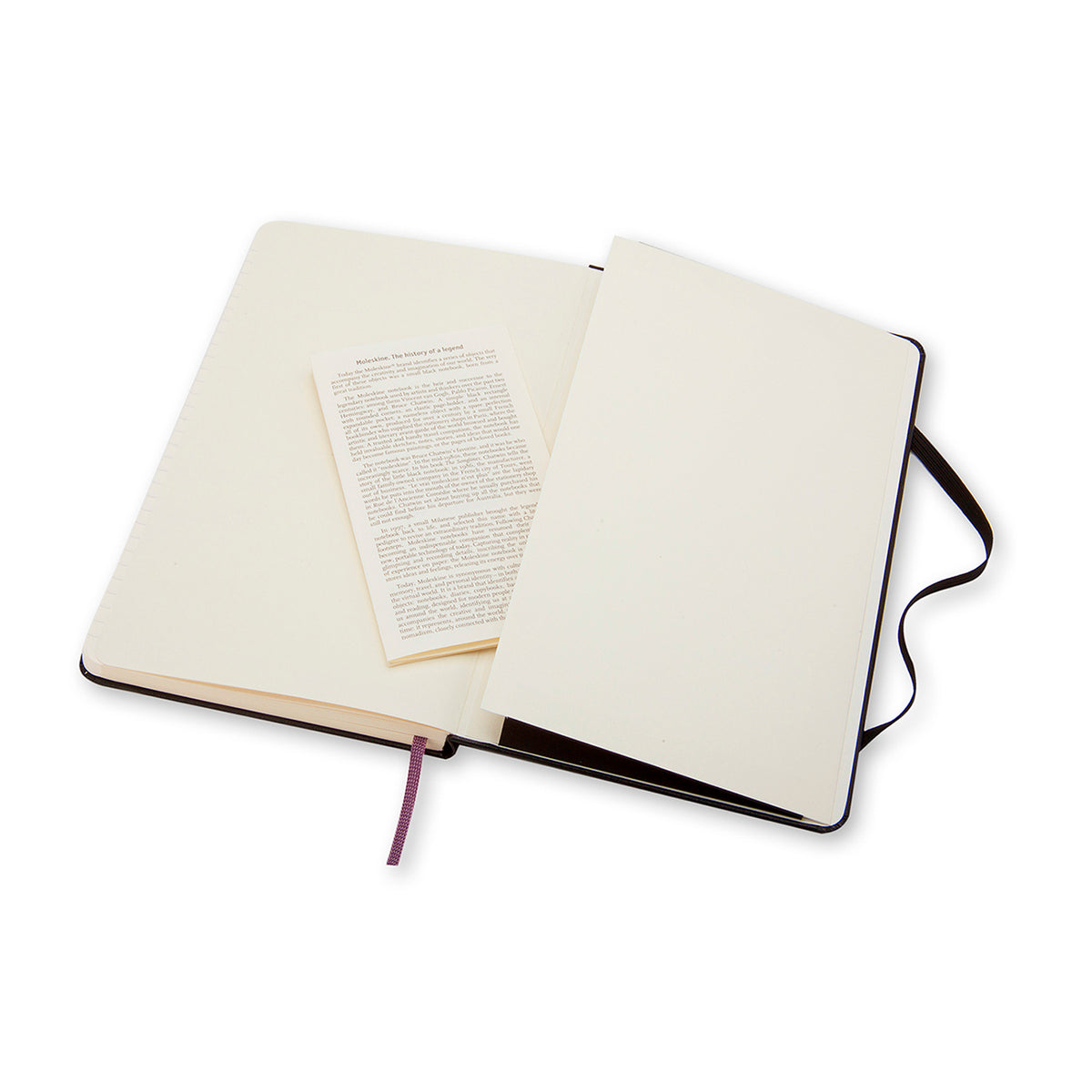 Moleskine - Classic Hard Cover Notebook - Ruled - Pocket - Black