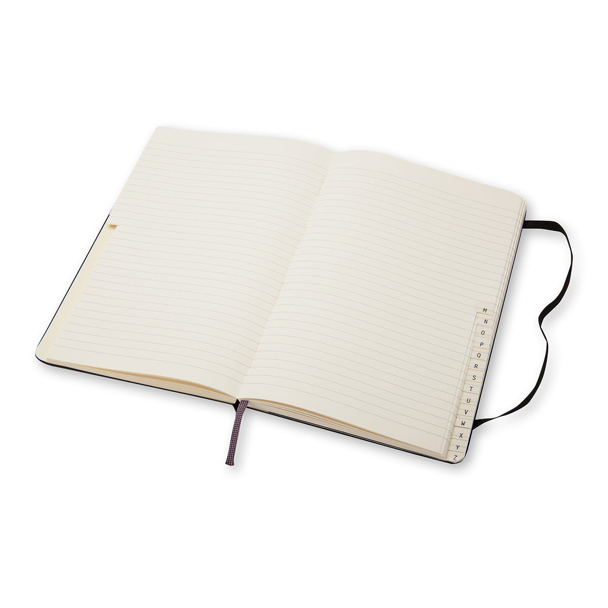 Moleskine - Classic Hard Cover Notebook - Address Book - Pocket - Black