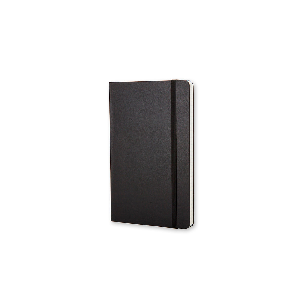 Moleskine - Classic Hard Cover Notebook - Grid - Pocket - Black