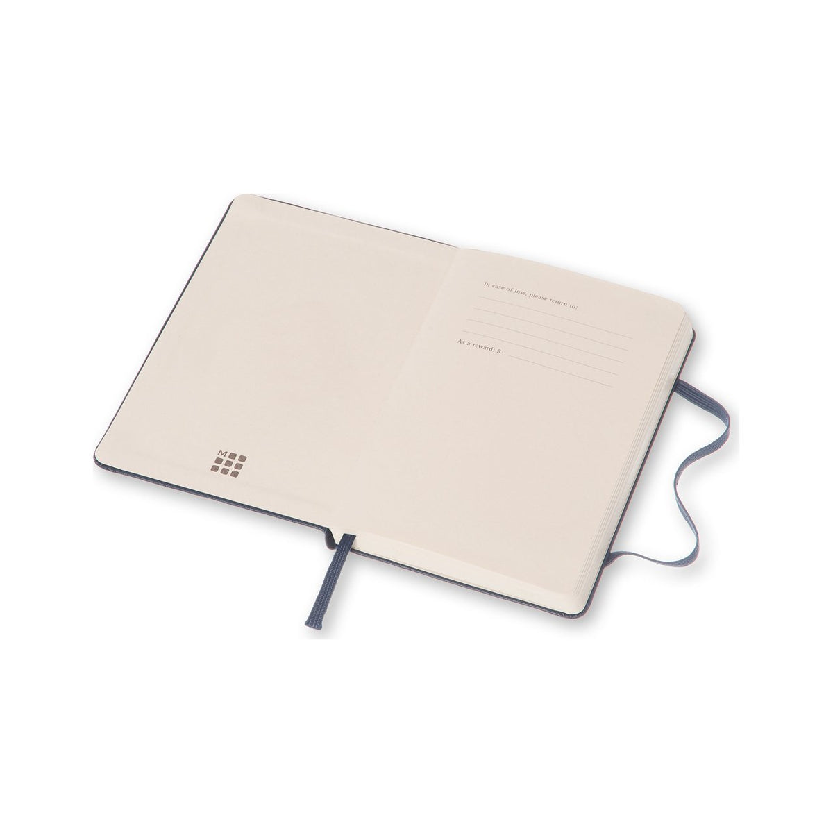 Moleskine - Classic Hard Cover Notebook - Plain - Pocket - Sapphire Blue