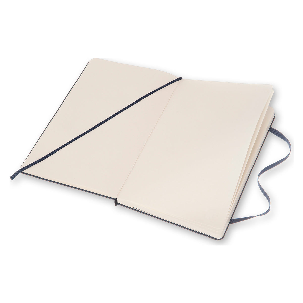 Moleskine - Classic Hard Cover Notebook - Plain - Large - Sapphire Blue