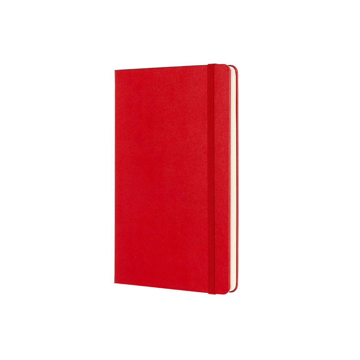 Moleskine - Classic Hard Cover Notebook - Plain - Large - Scarlet Red