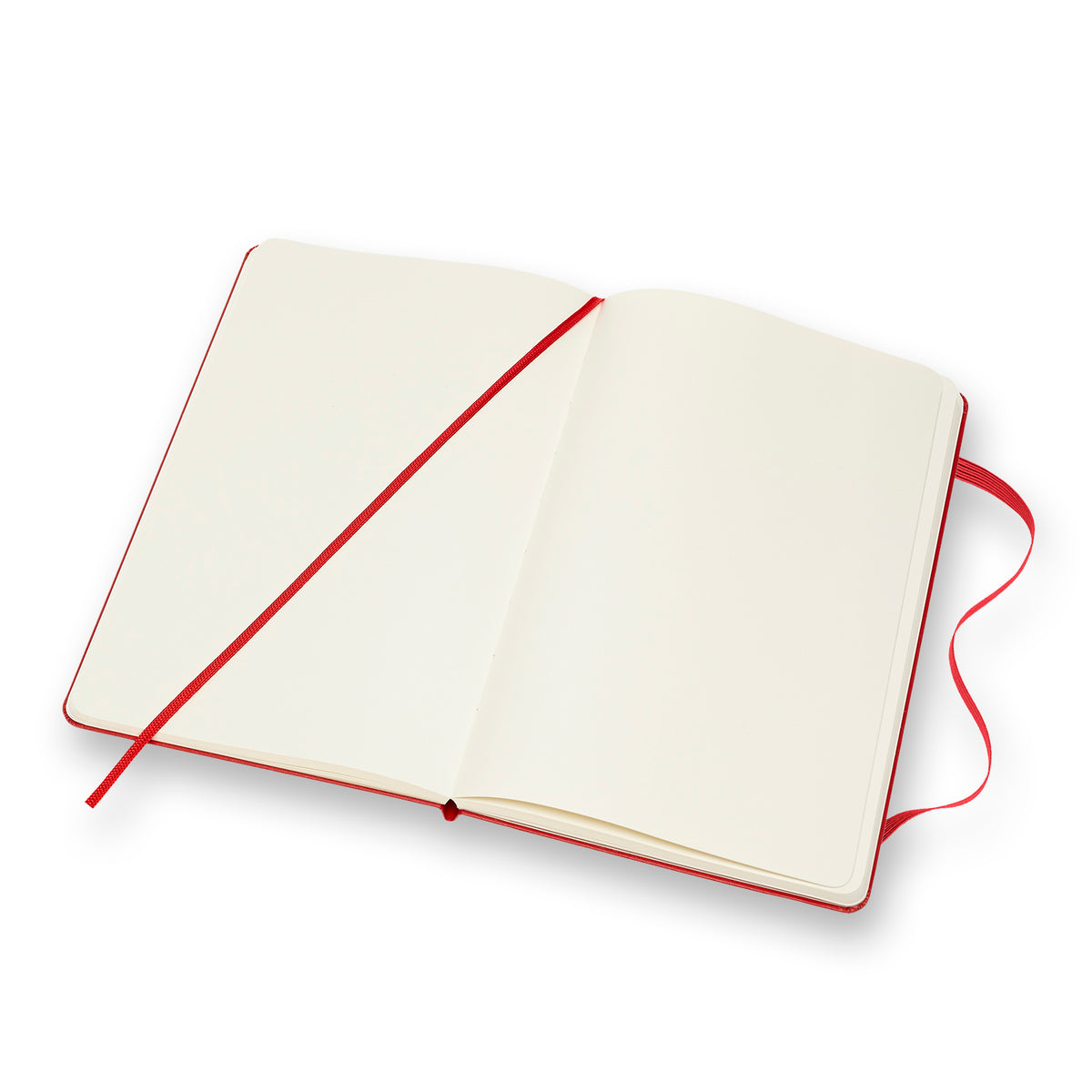 Moleskine - Classic Hard Cover Notebook - Plain - Large - Scarlet Red