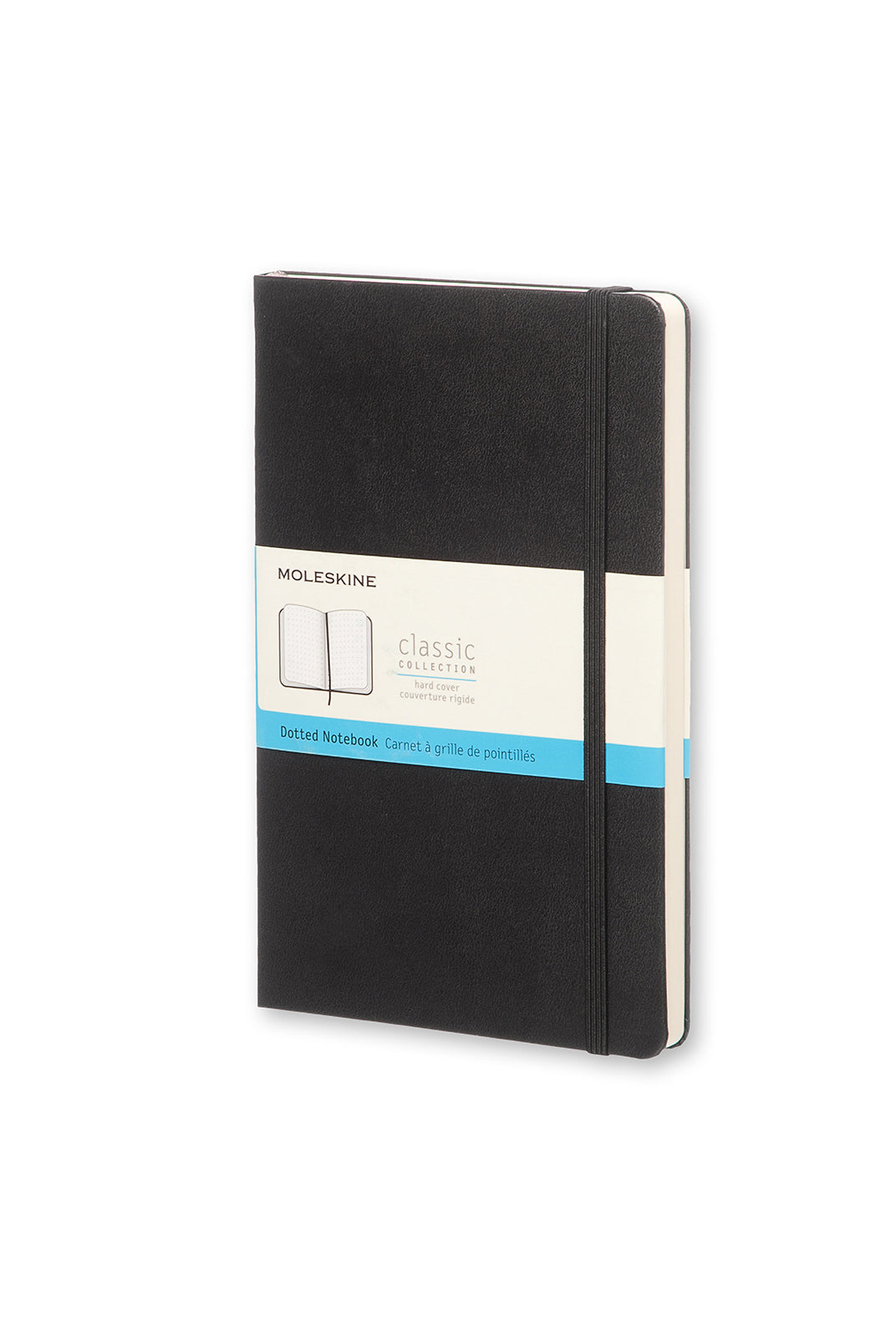 Moleskine - Classic Hard Cover Notebook - Dot Grid - Large - Black