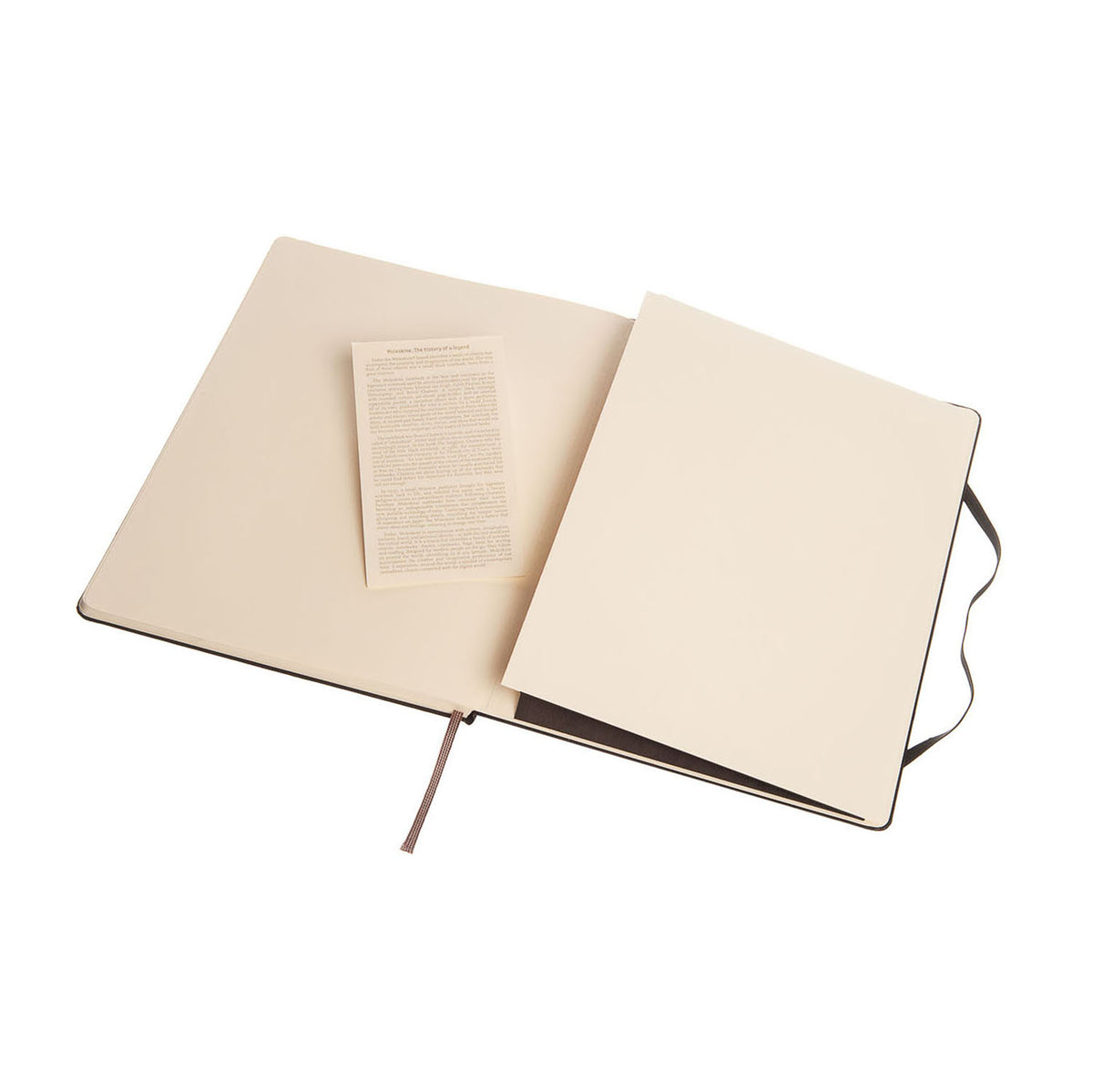 Moleskine - Classic Hard Cover Notebook - Plain - Extra Large - Black