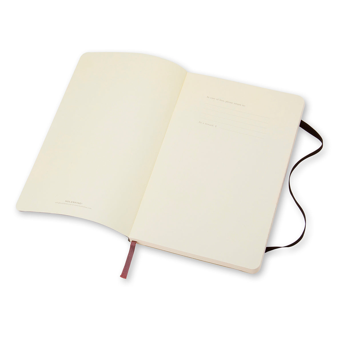 Moleskine - Classic Soft Cover Notebook - Ruled - Pocket - Black