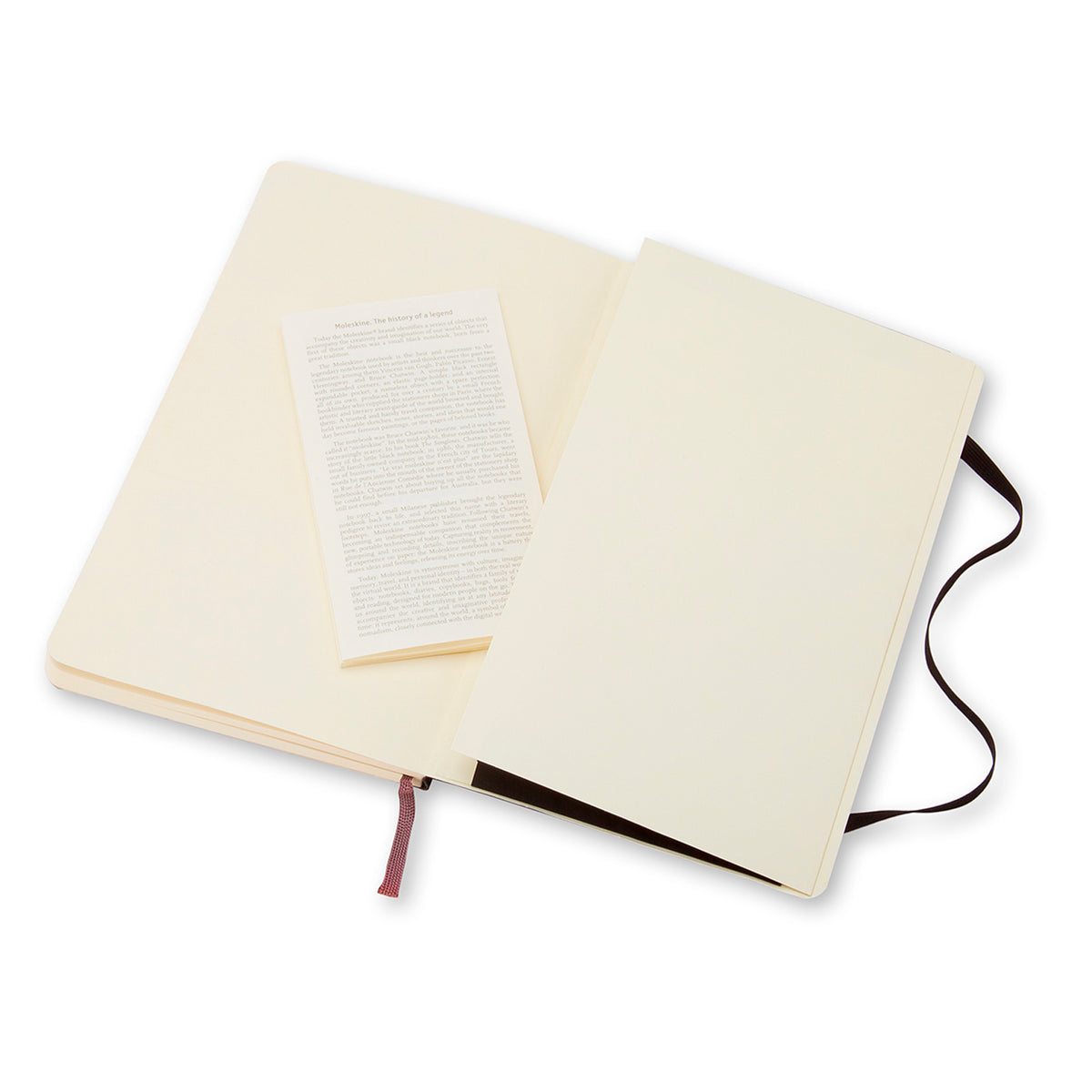 Moleskine - Classic Soft Cover Notebook - Ruled - Pocket - Black